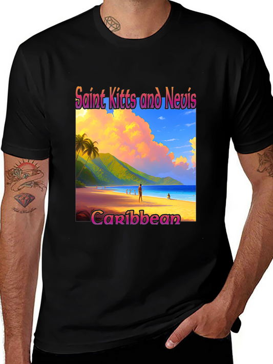 Saint Kitts and Nevis Caribbean T-Shirt