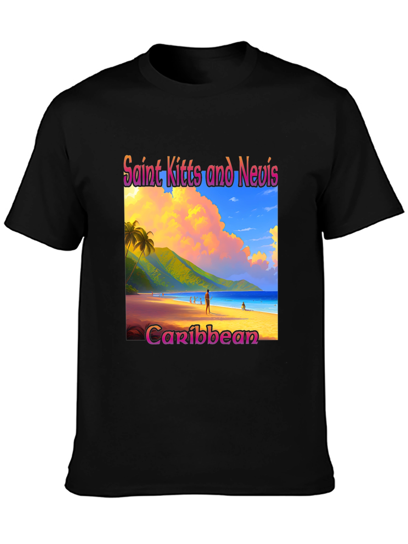 Saint Kitts and Nevis Caribbean T-Shirt