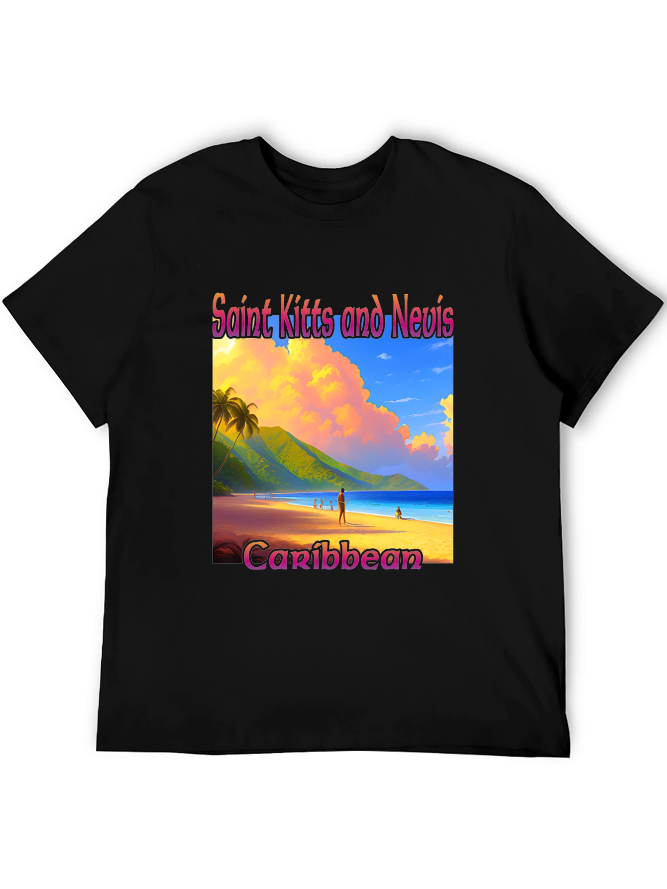 Saint Kitts and Nevis Caribbean T-Shirt