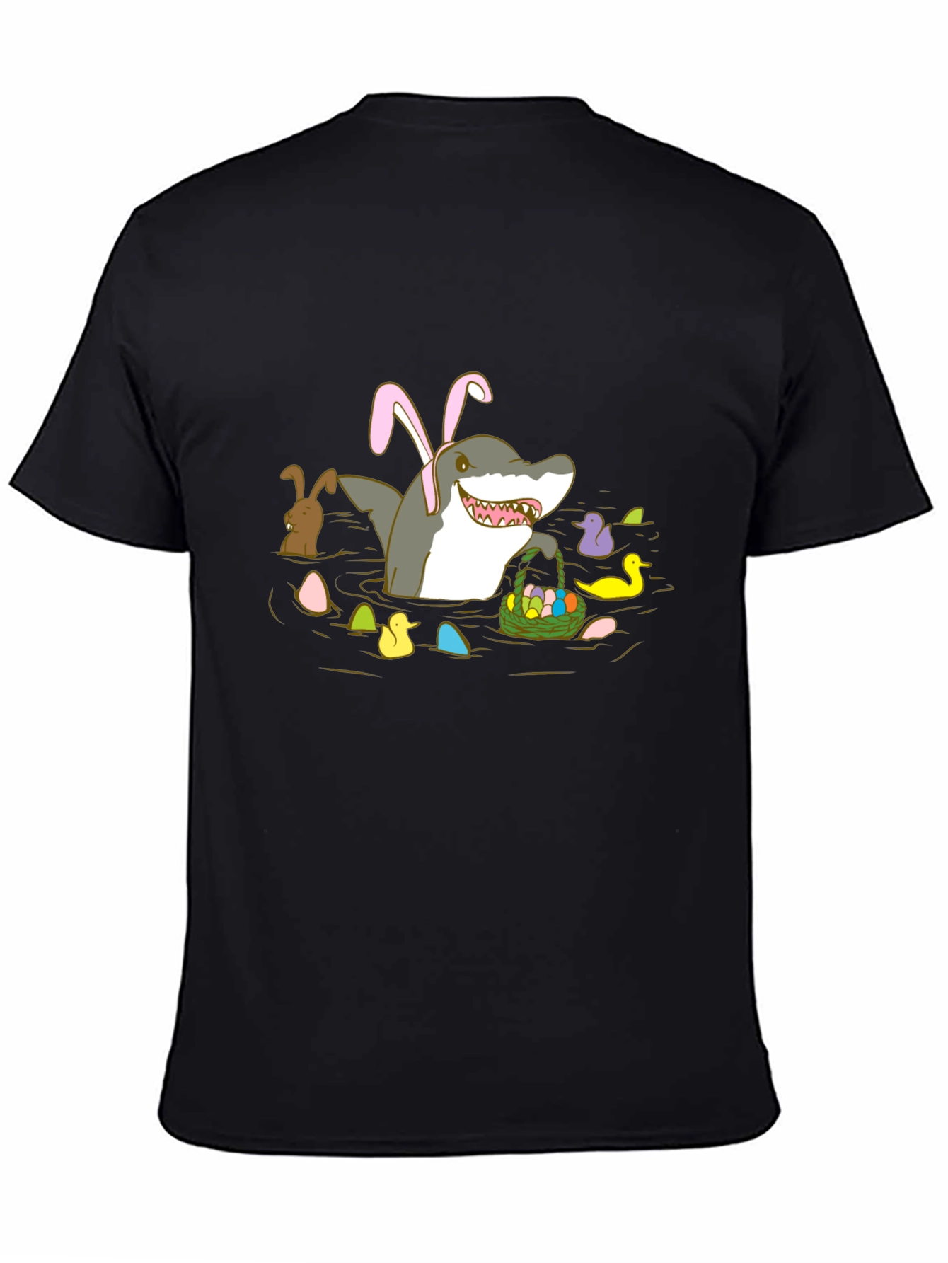 Easter Shark T-Shirt - Fun Holiday Apparel