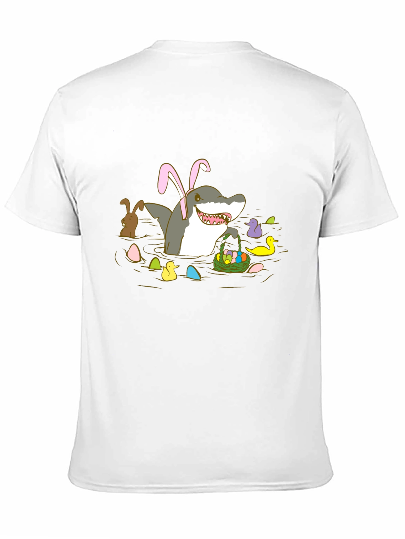 Easter Shark T-Shirt - Fun Holiday Apparel