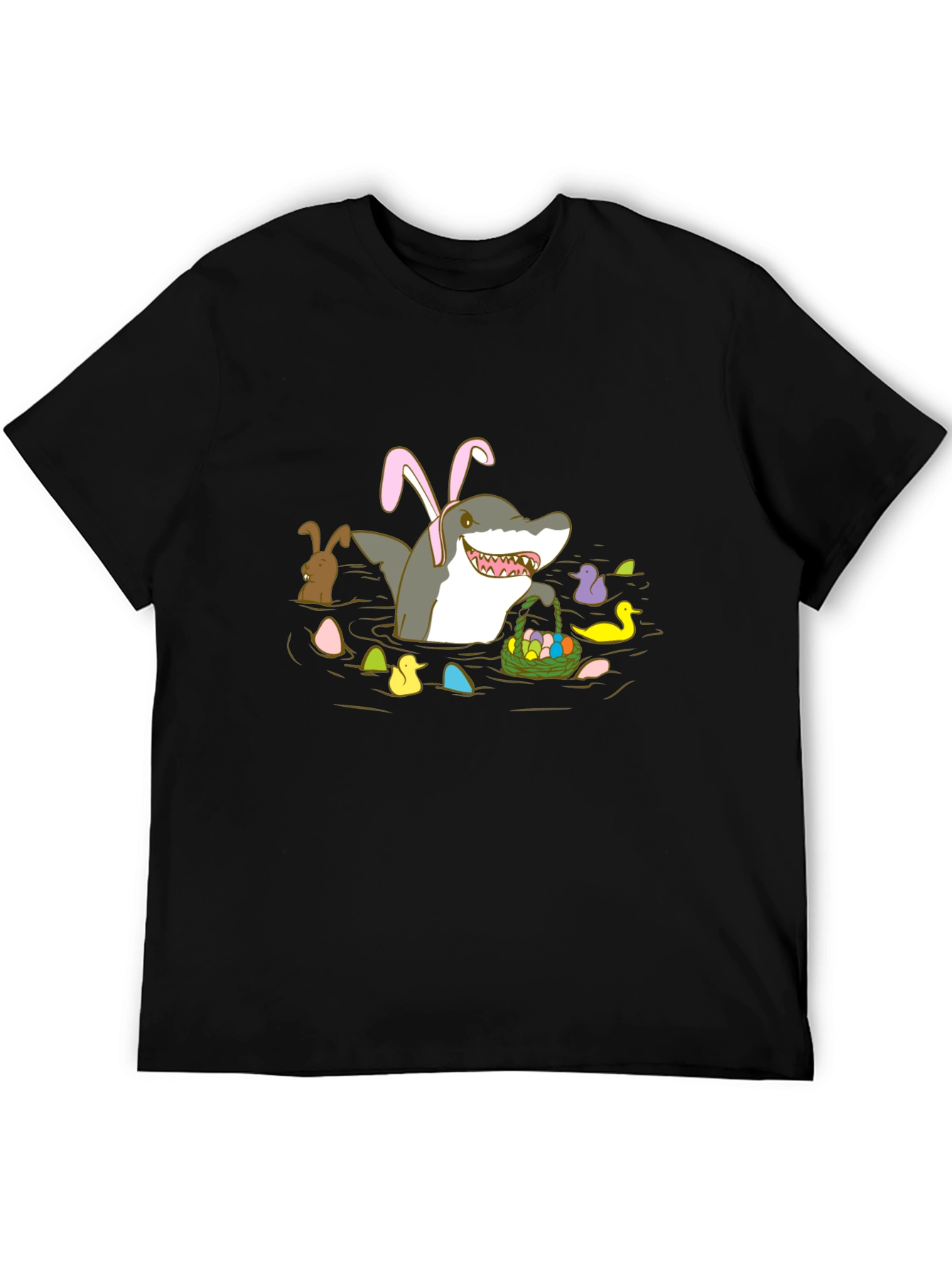 Easter Shark T-Shirt - Fun Holiday Apparel
