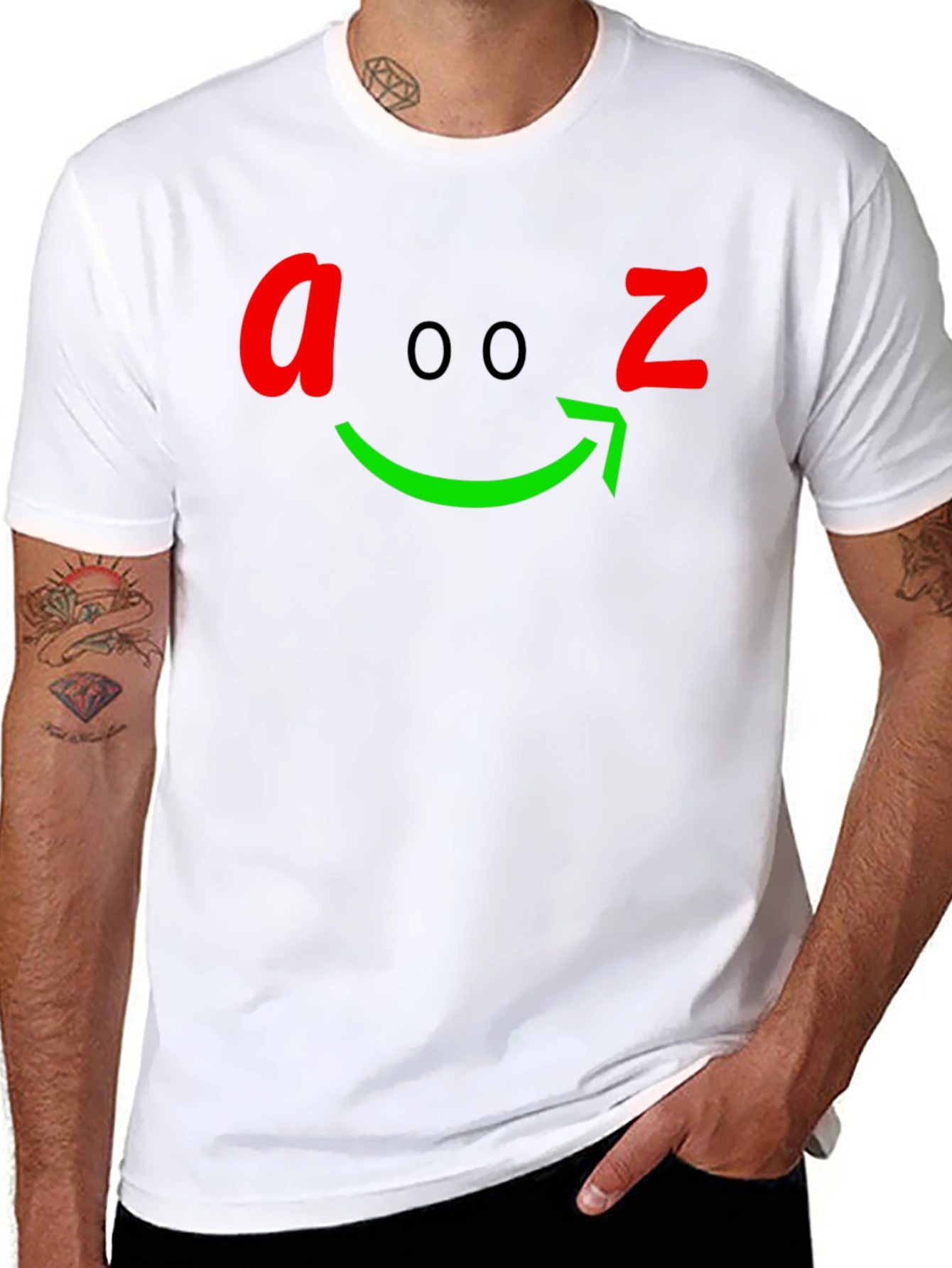 A to Z Smile Graphic Tee