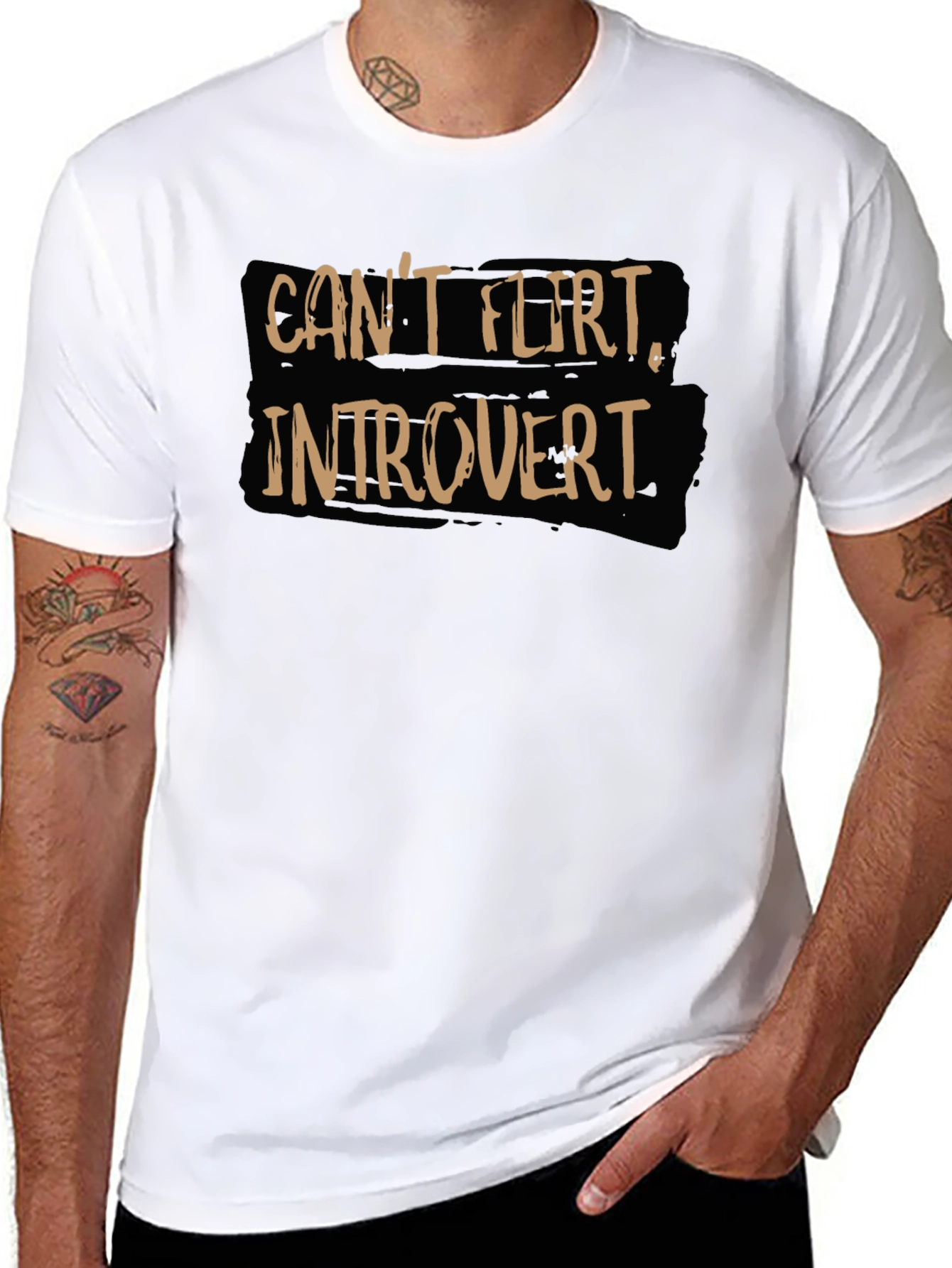 Introvert Graphic T-Shirt - Funny & Comfortable
