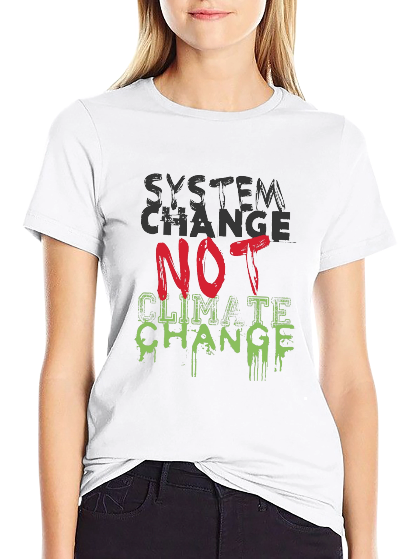 System Change T-Shirt - Climate Activism