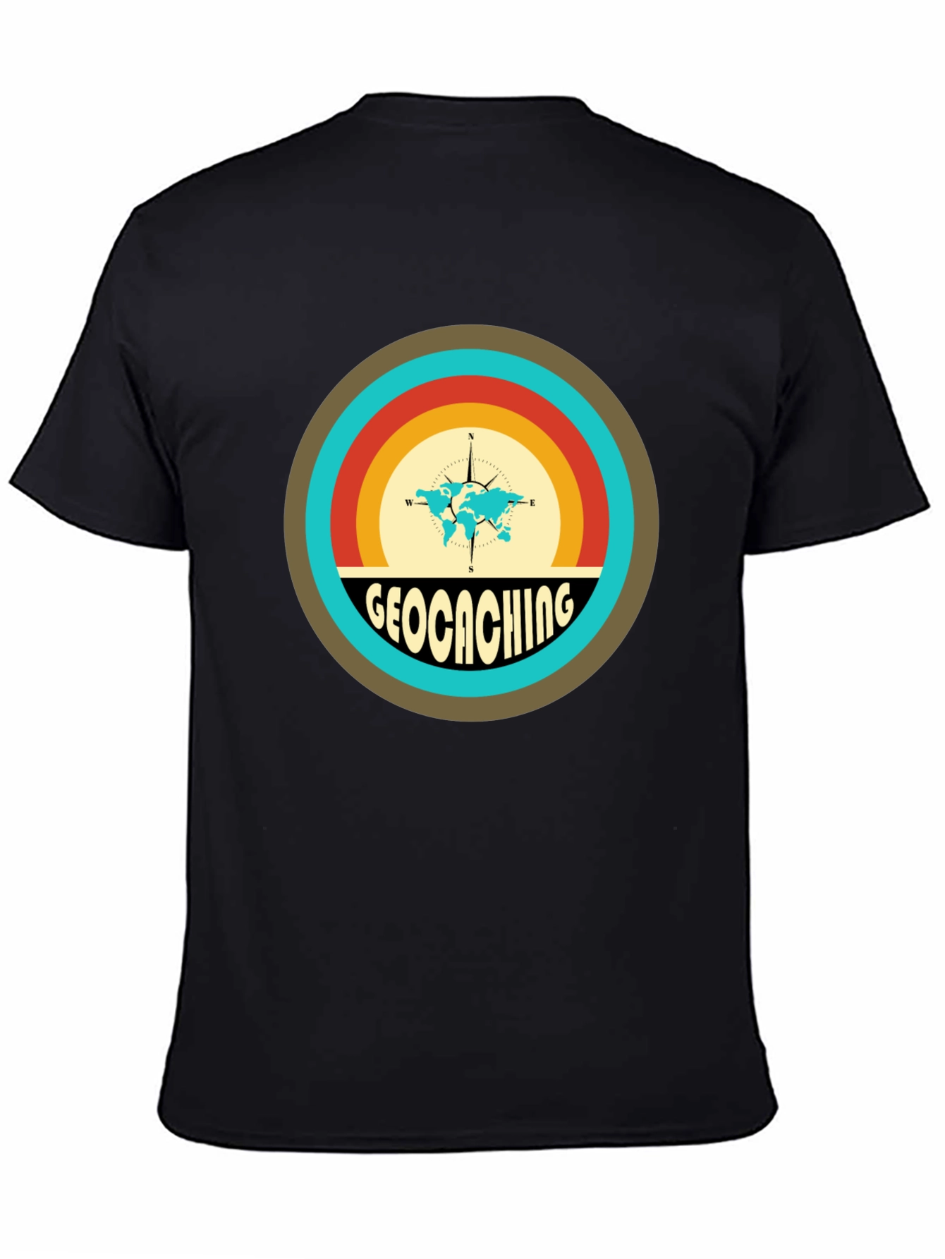 Geocaching Graphic Tee - Adventure Awaits!