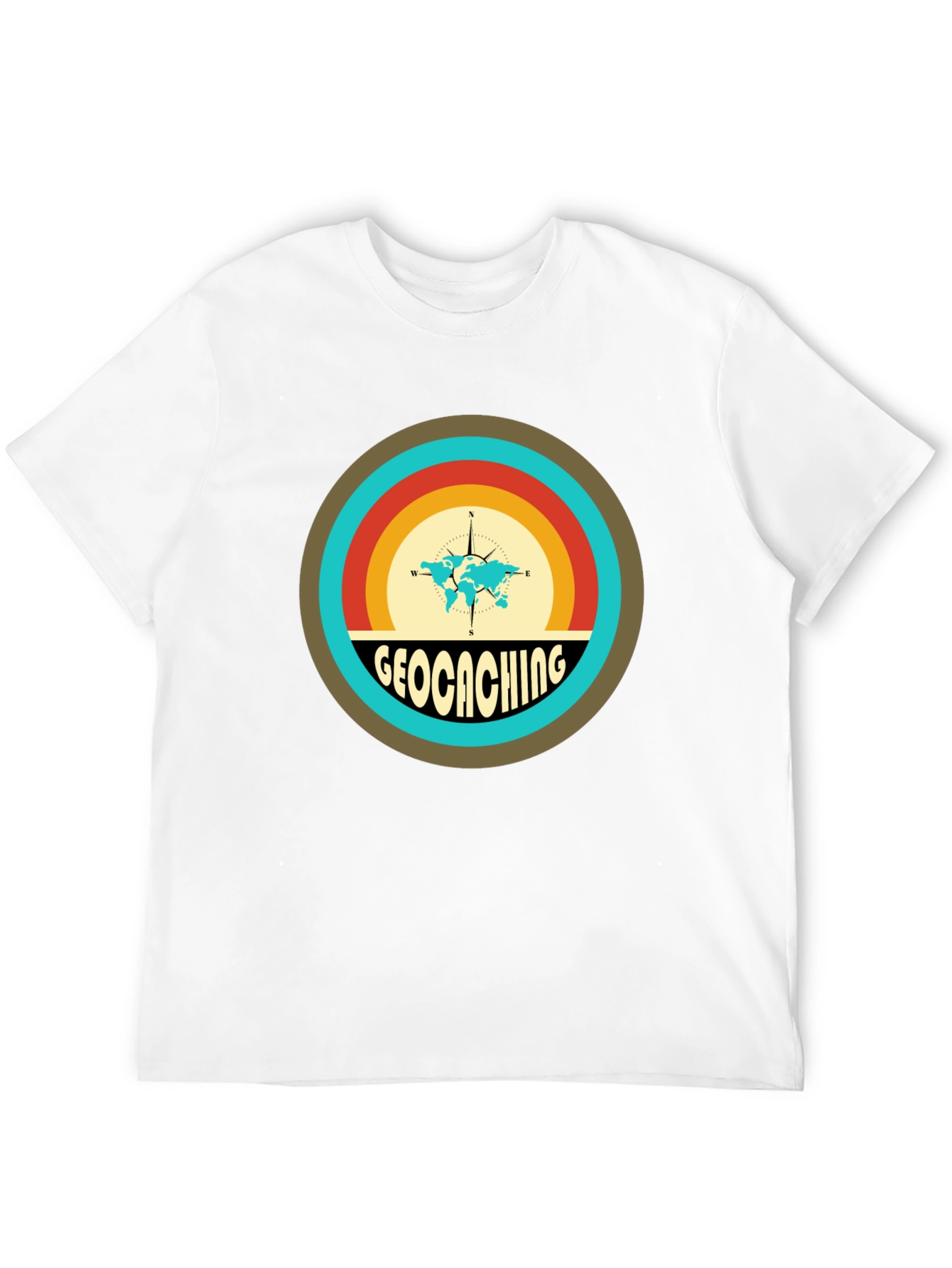 Geocaching Graphic Tee - Adventure Awaits!