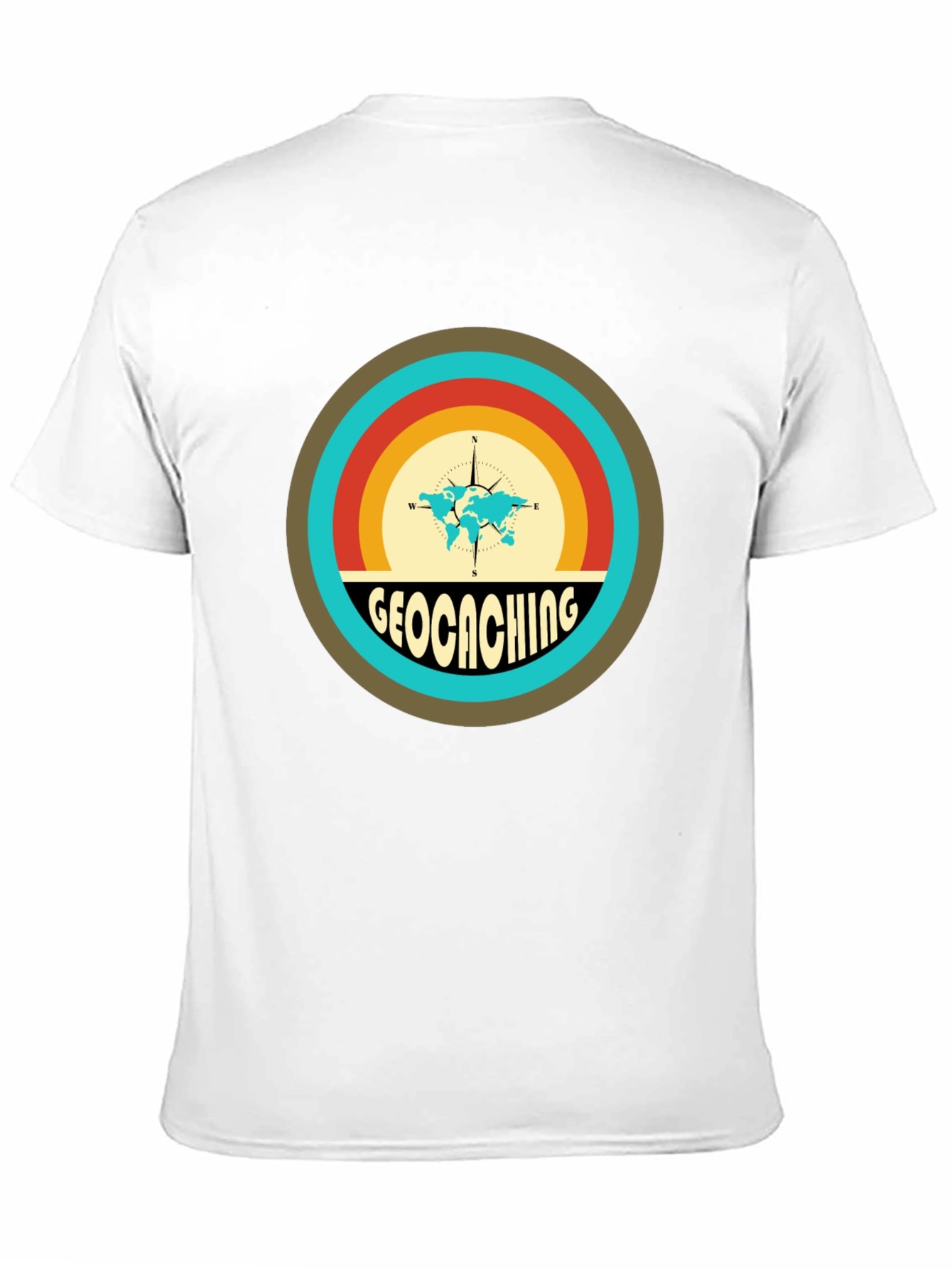 Geocaching Graphic Tee - Adventure Awaits!