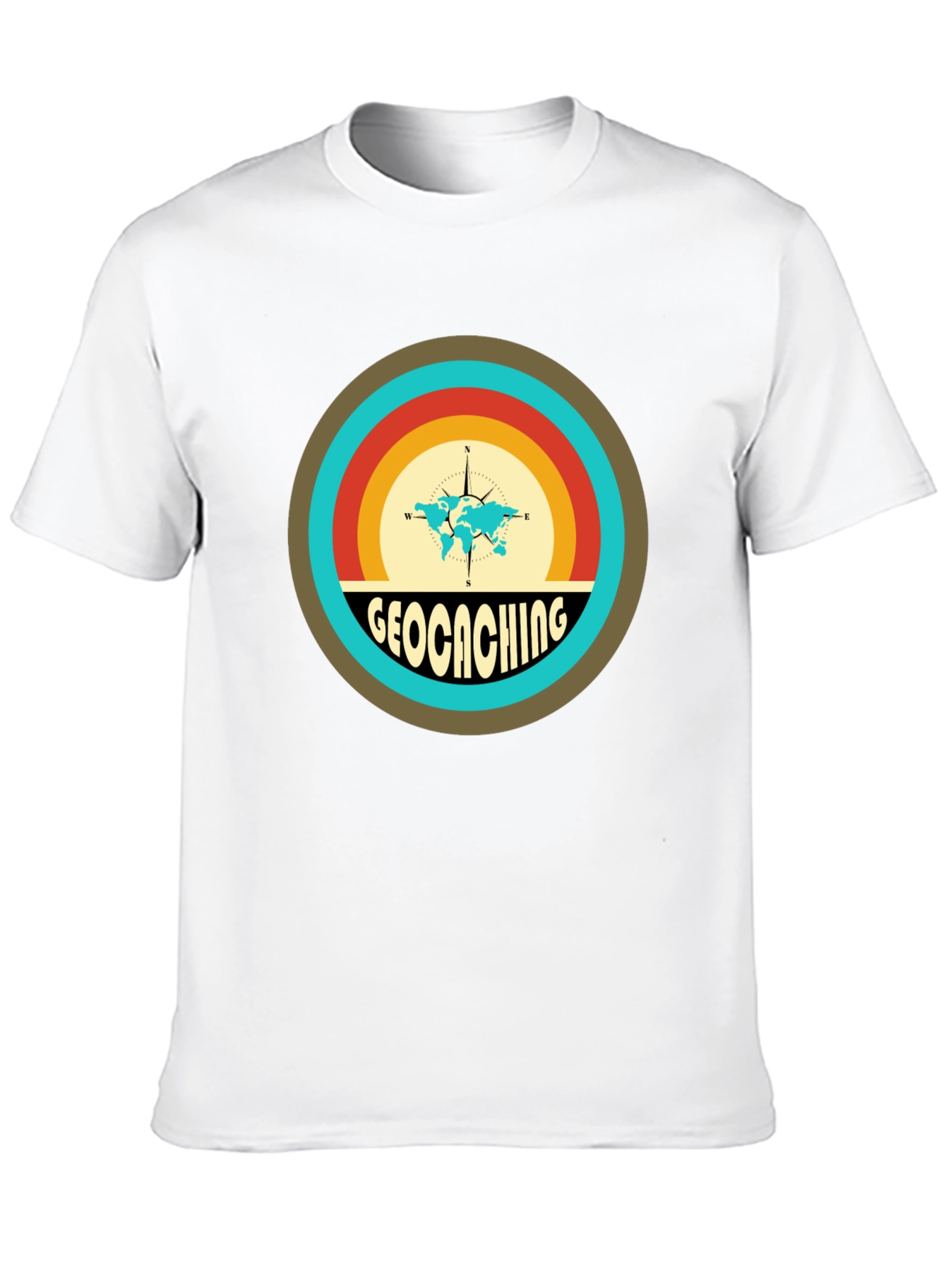 Geocaching Graphic Tee - Adventure Awaits!
