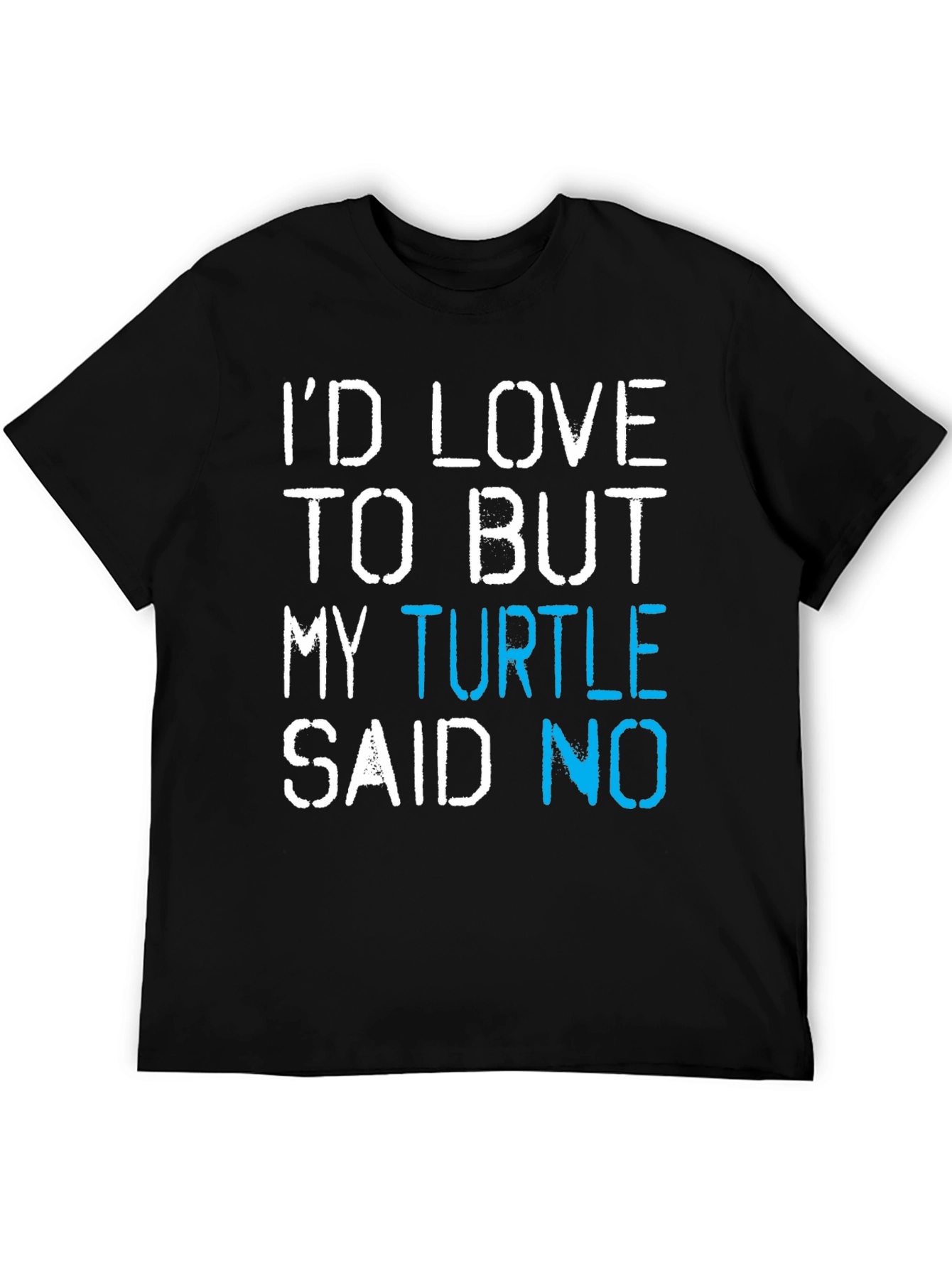 Turtle Said No Graphic T-Shirt
