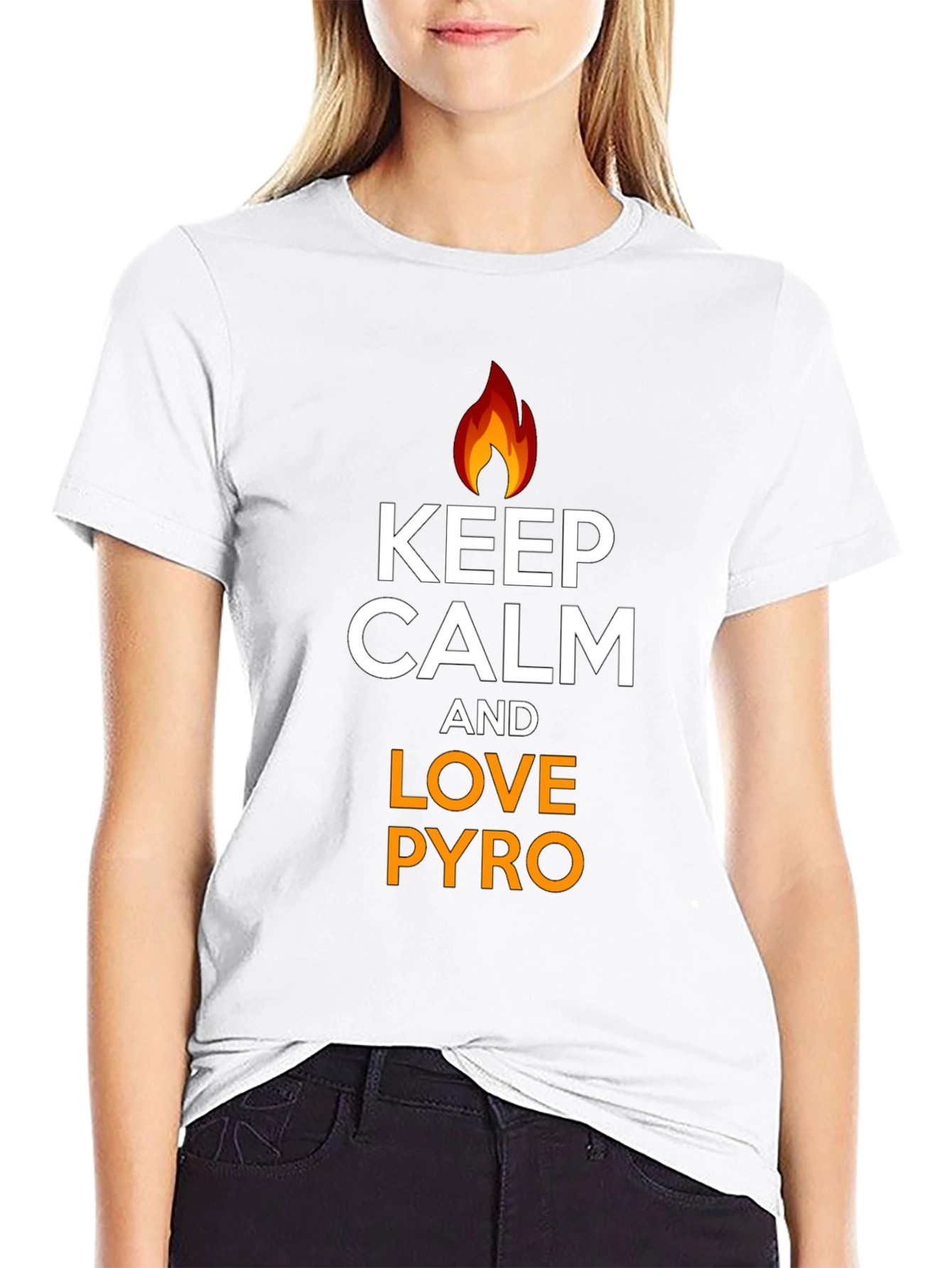 Keep Calm and Love Pyro T-Shirt