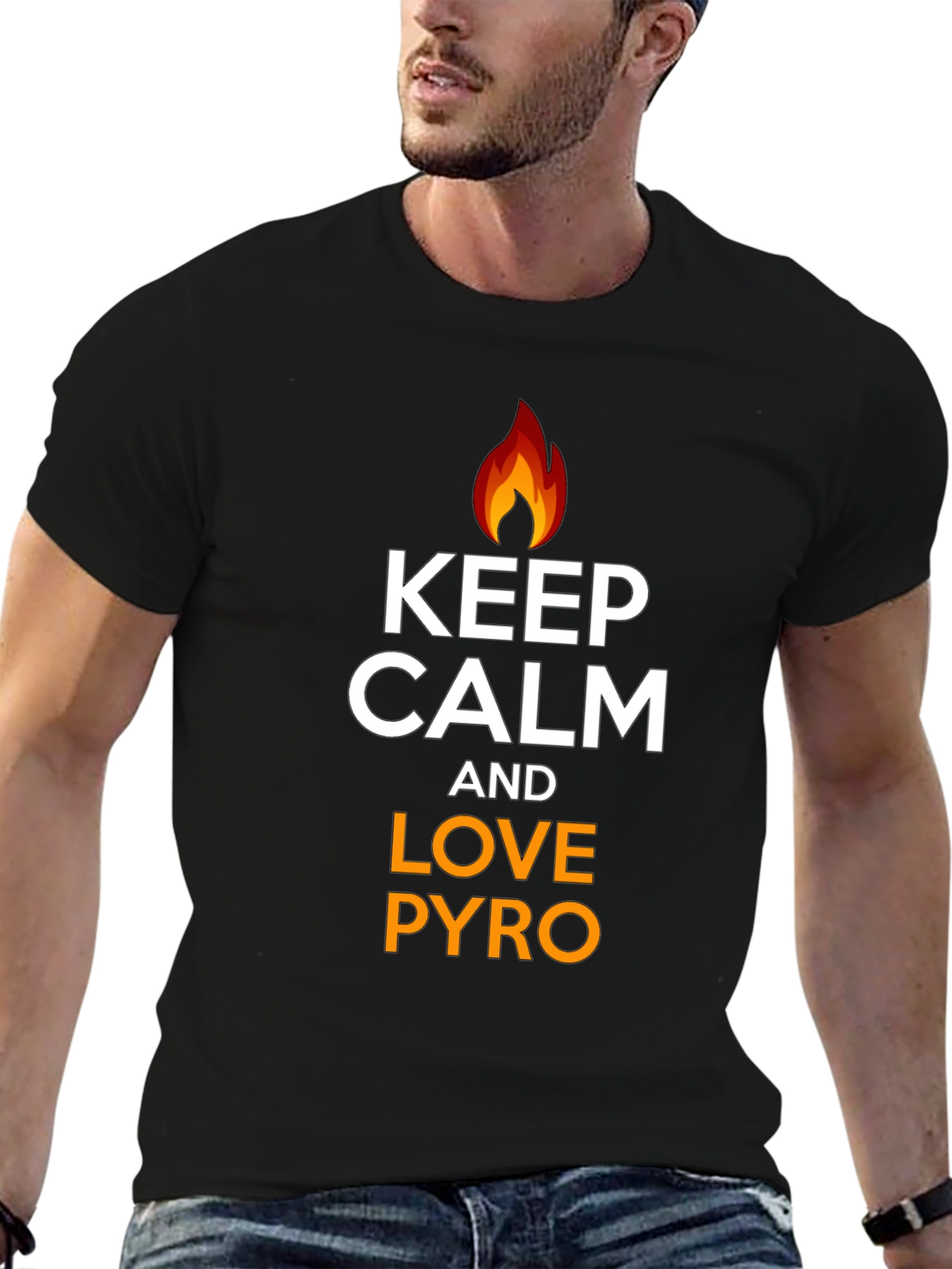 Keep Calm and Love Pyro T-Shirt