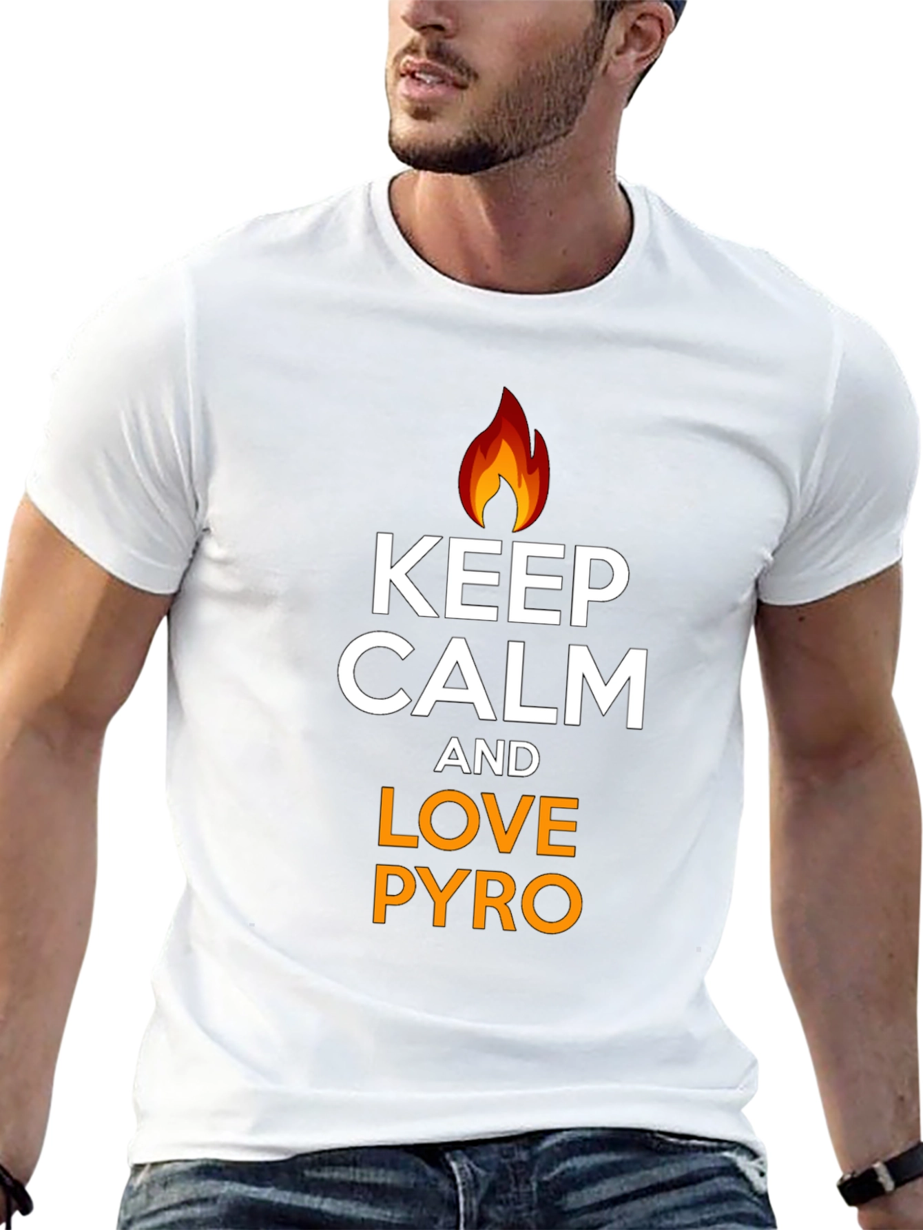 Keep Calm and Love Pyro T-Shirt
