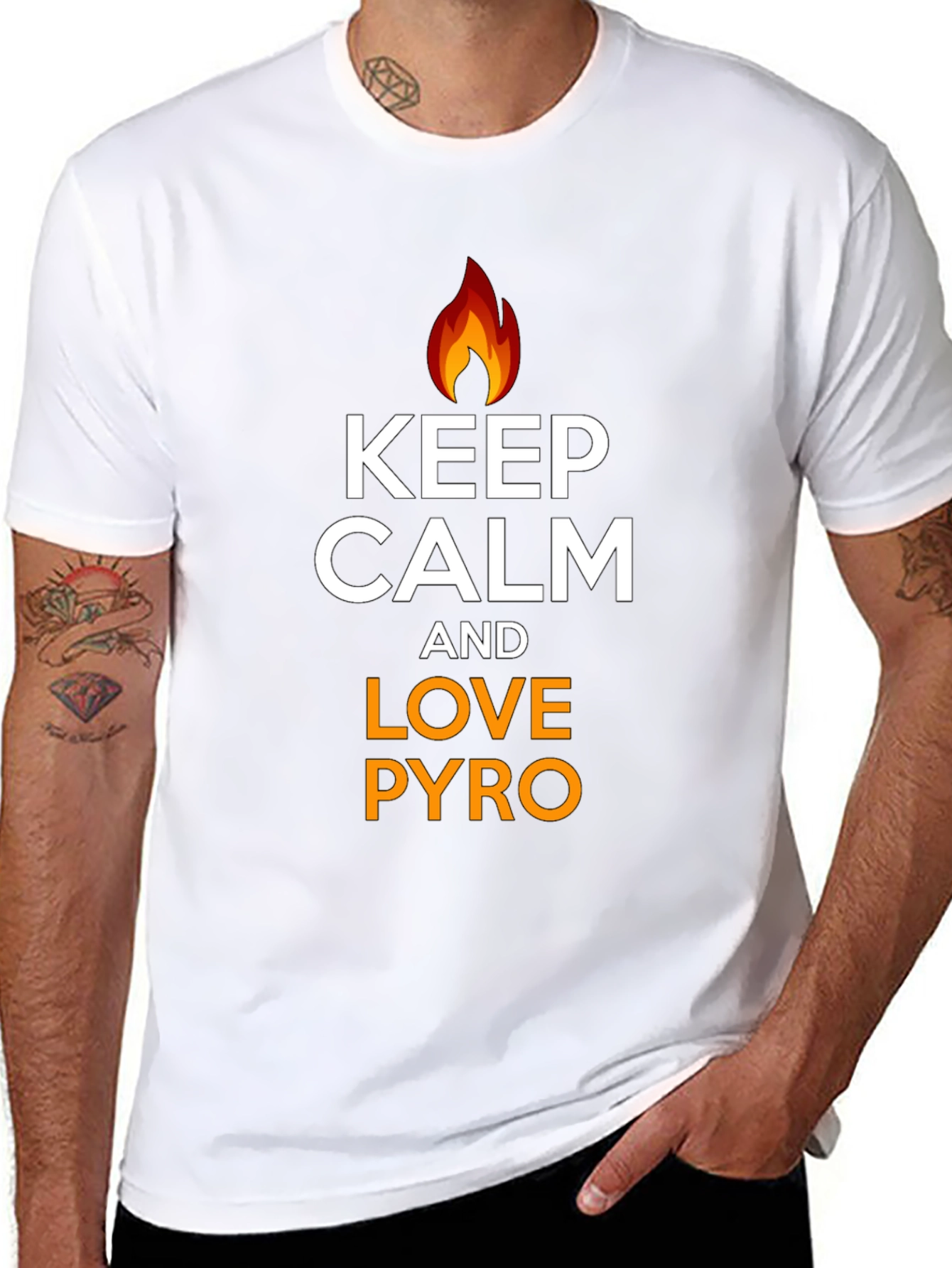 Keep Calm and Love Pyro T-Shirt