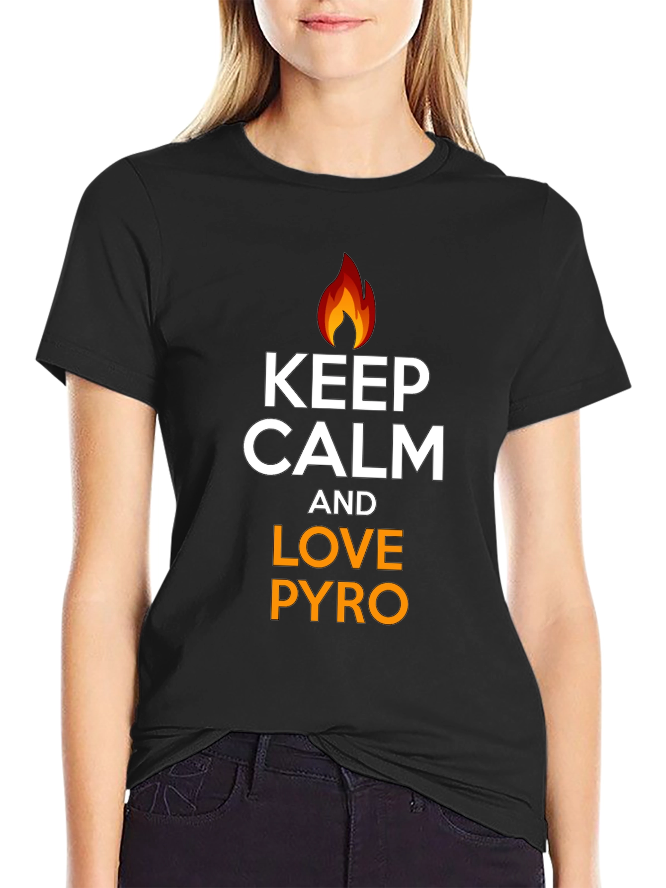 Keep Calm and Love Pyro T-Shirt