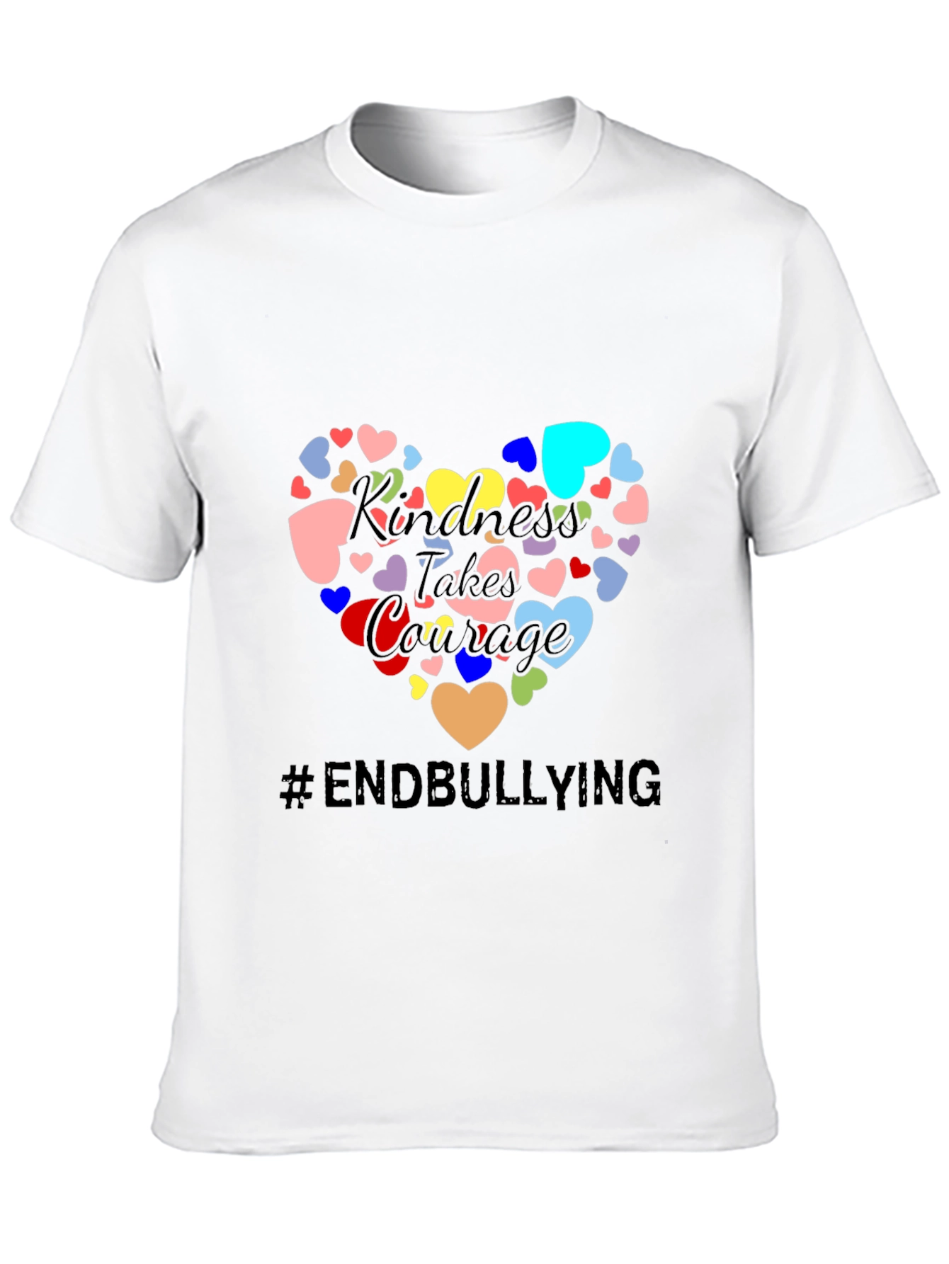 Kindness Takes Courage T-Shirt - End Bullying