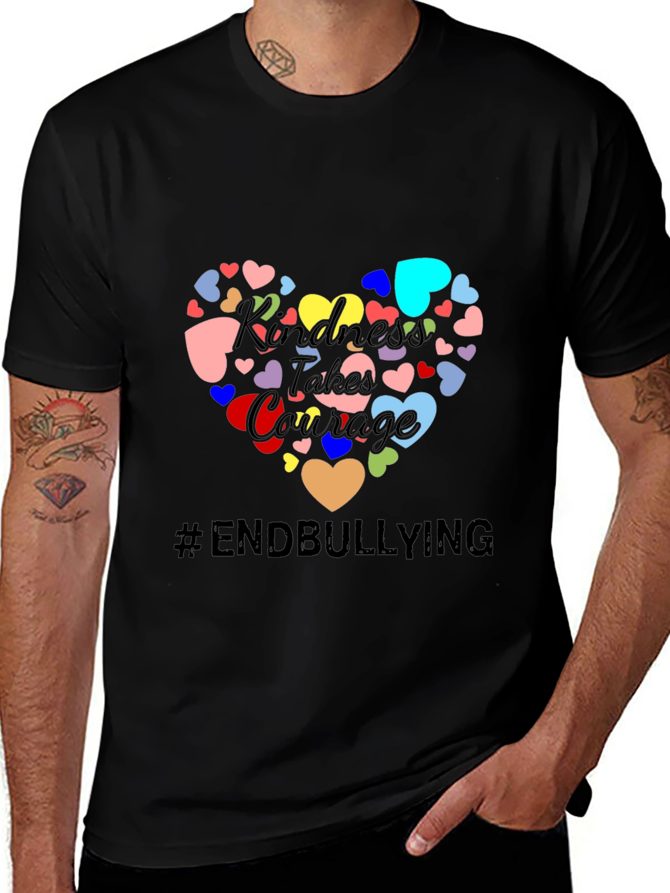 Kindness Takes Courage T-Shirt - End Bullying