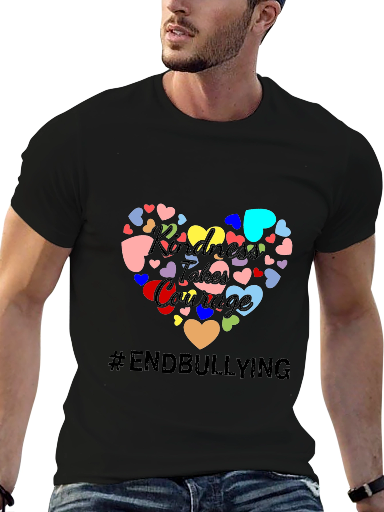 Kindness Takes Courage T-Shirt - End Bullying