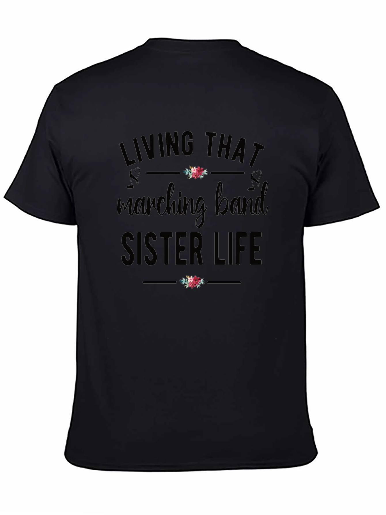 Marching Band Sister Life Graphic Tee