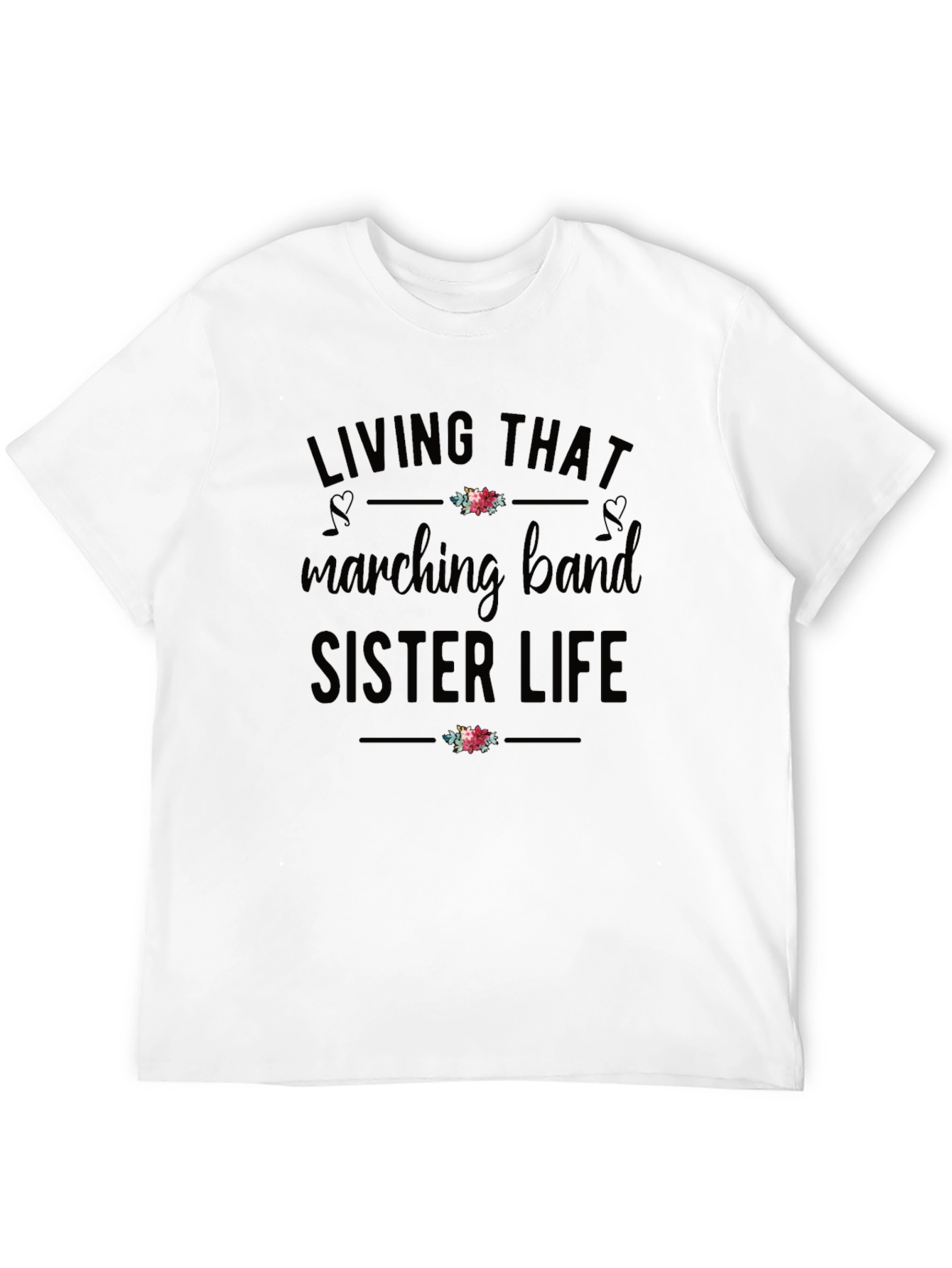 Marching Band Sister Life Graphic Tee