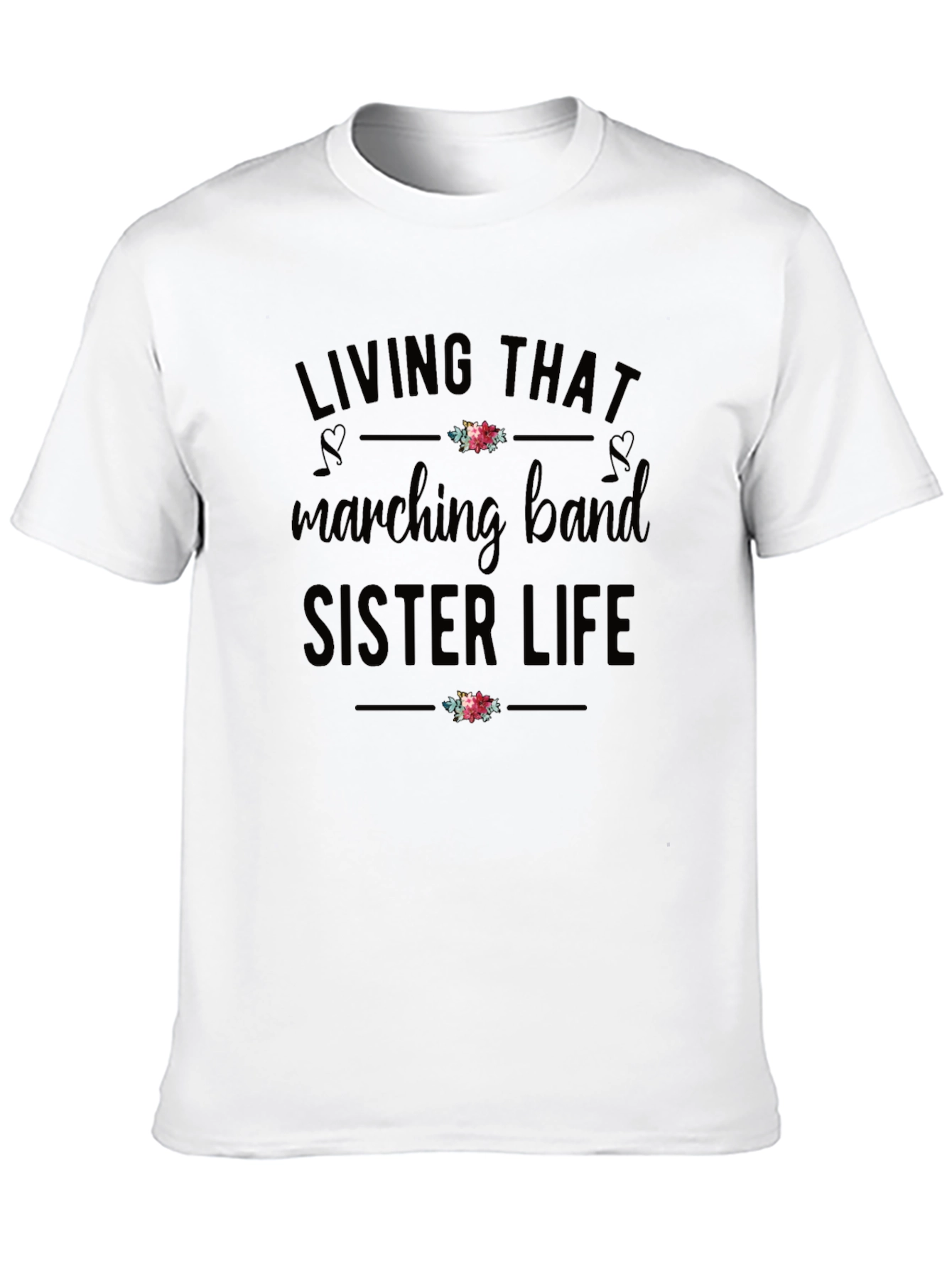 Marching Band Sister Life Graphic Tee
