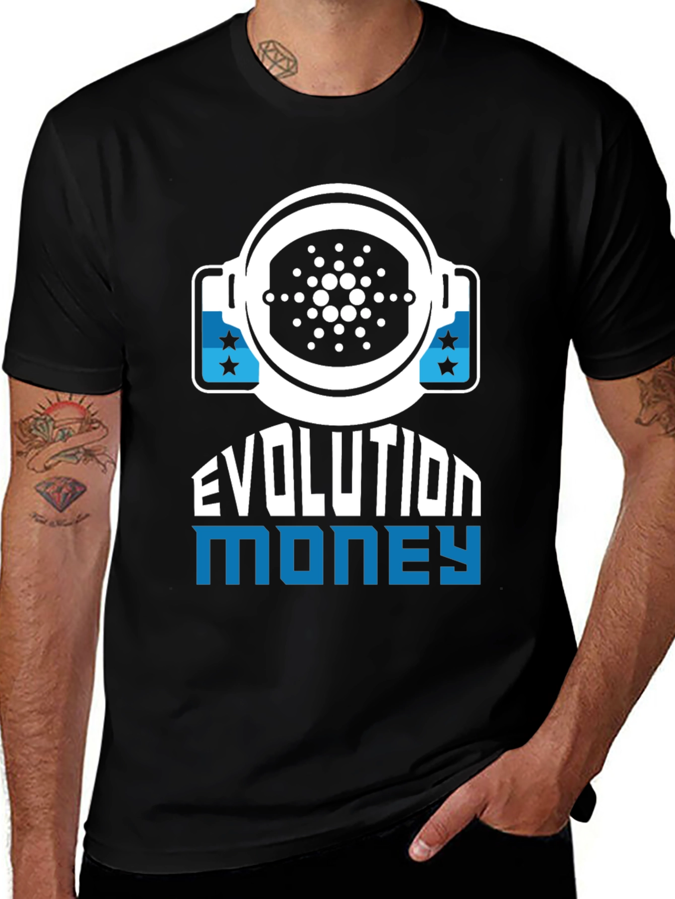 Evolution Money T-Shirt: Crypto Cardano ADA
