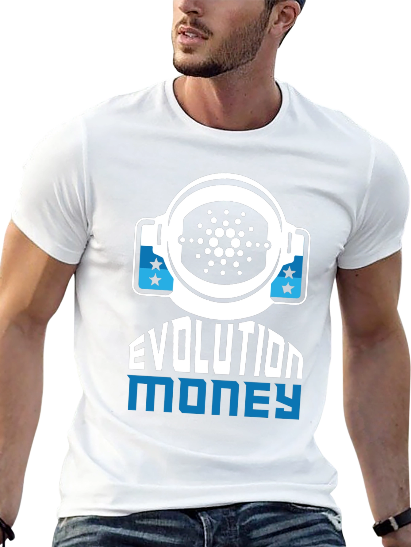 Evolution Money T-Shirt: Crypto Cardano ADA