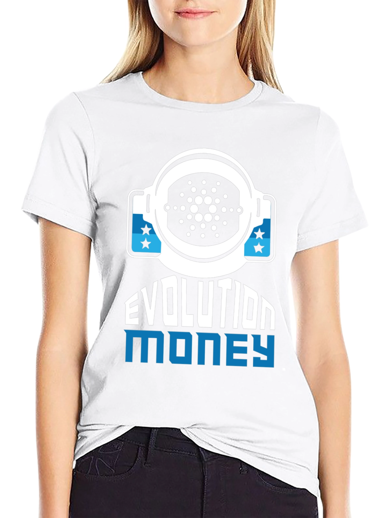 Evolution Money T-Shirt: Crypto Cardano ADA