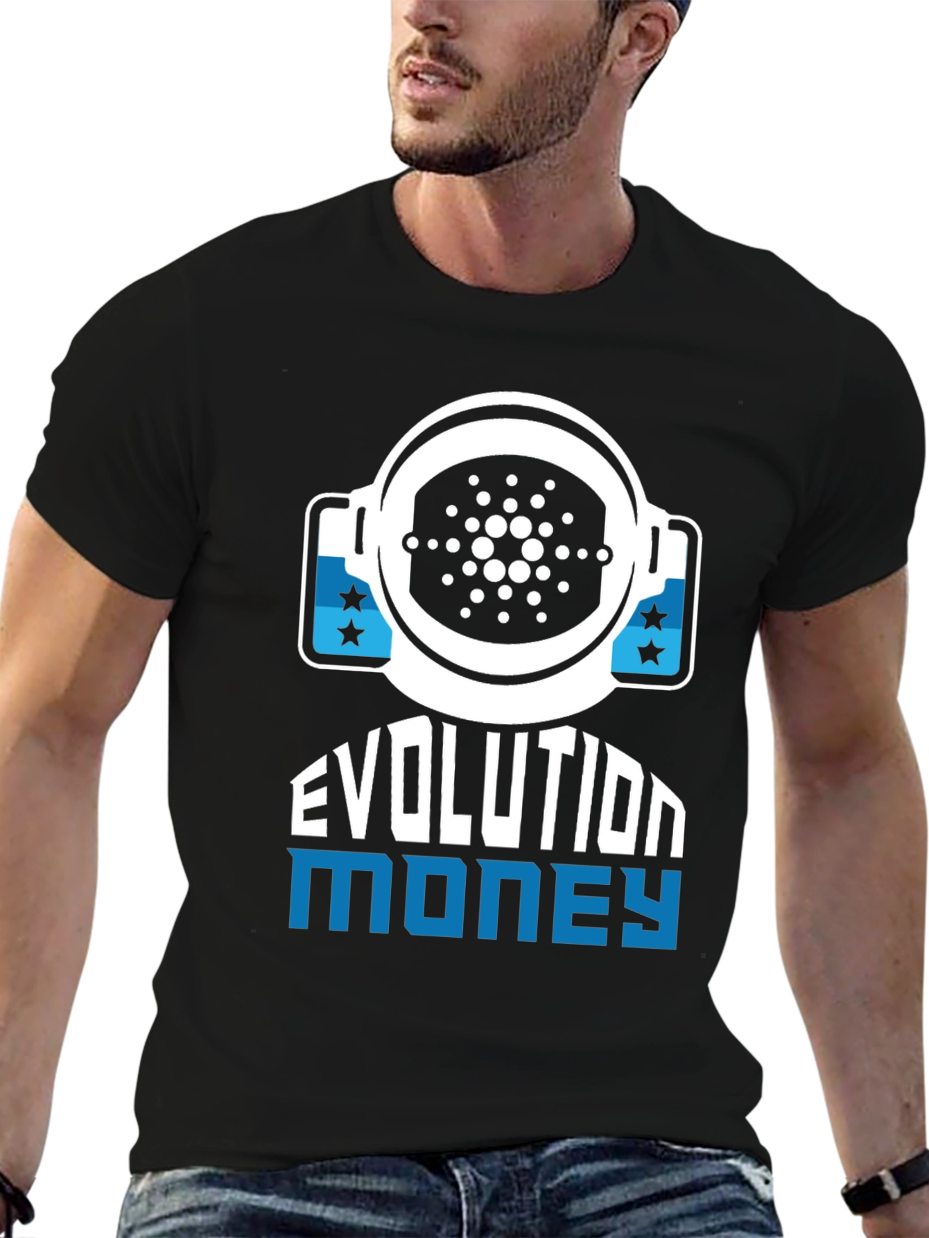 Evolution Money T-Shirt: Crypto Cardano ADA