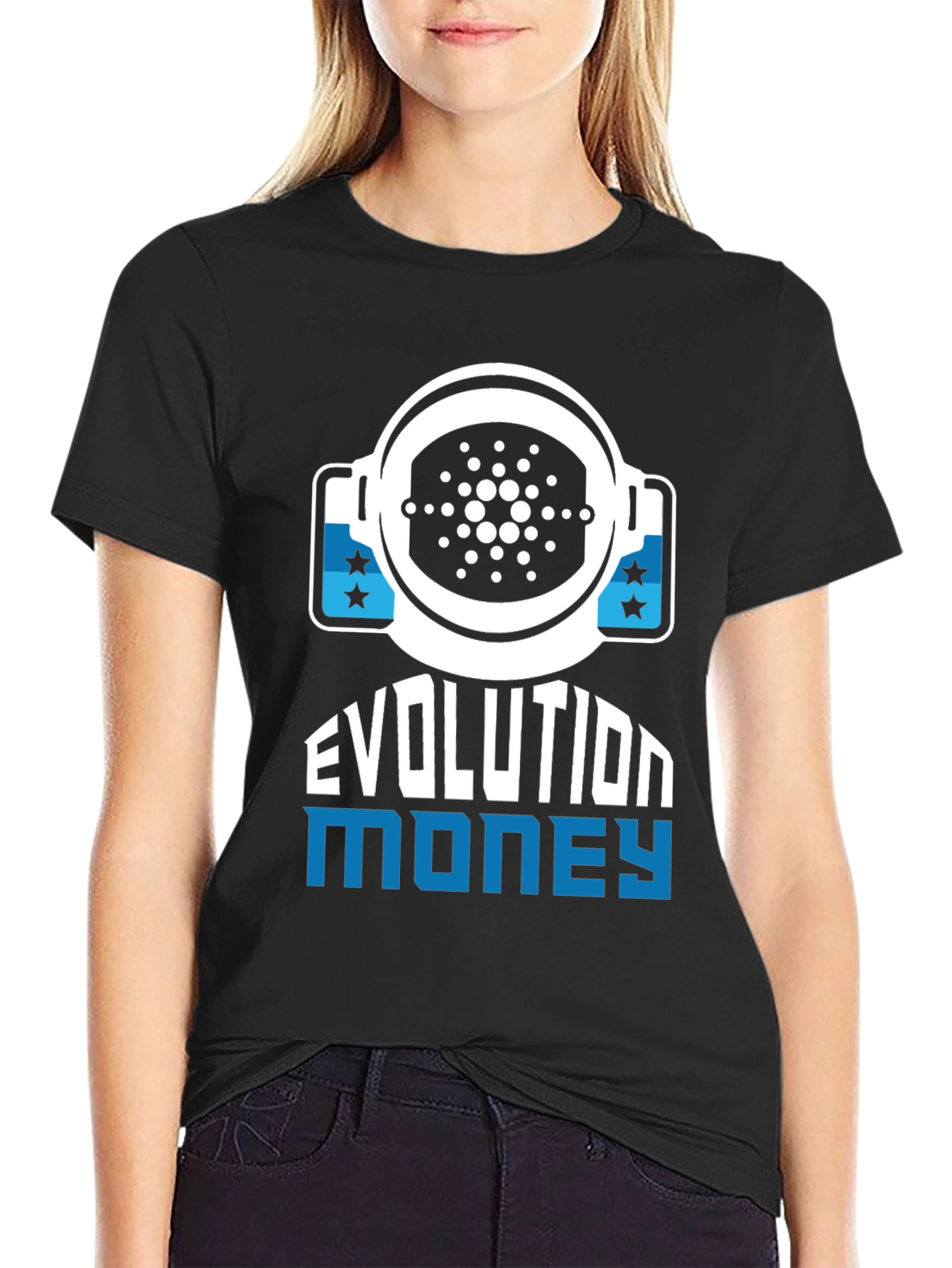 Evolution Money T-Shirt: Crypto Cardano ADA