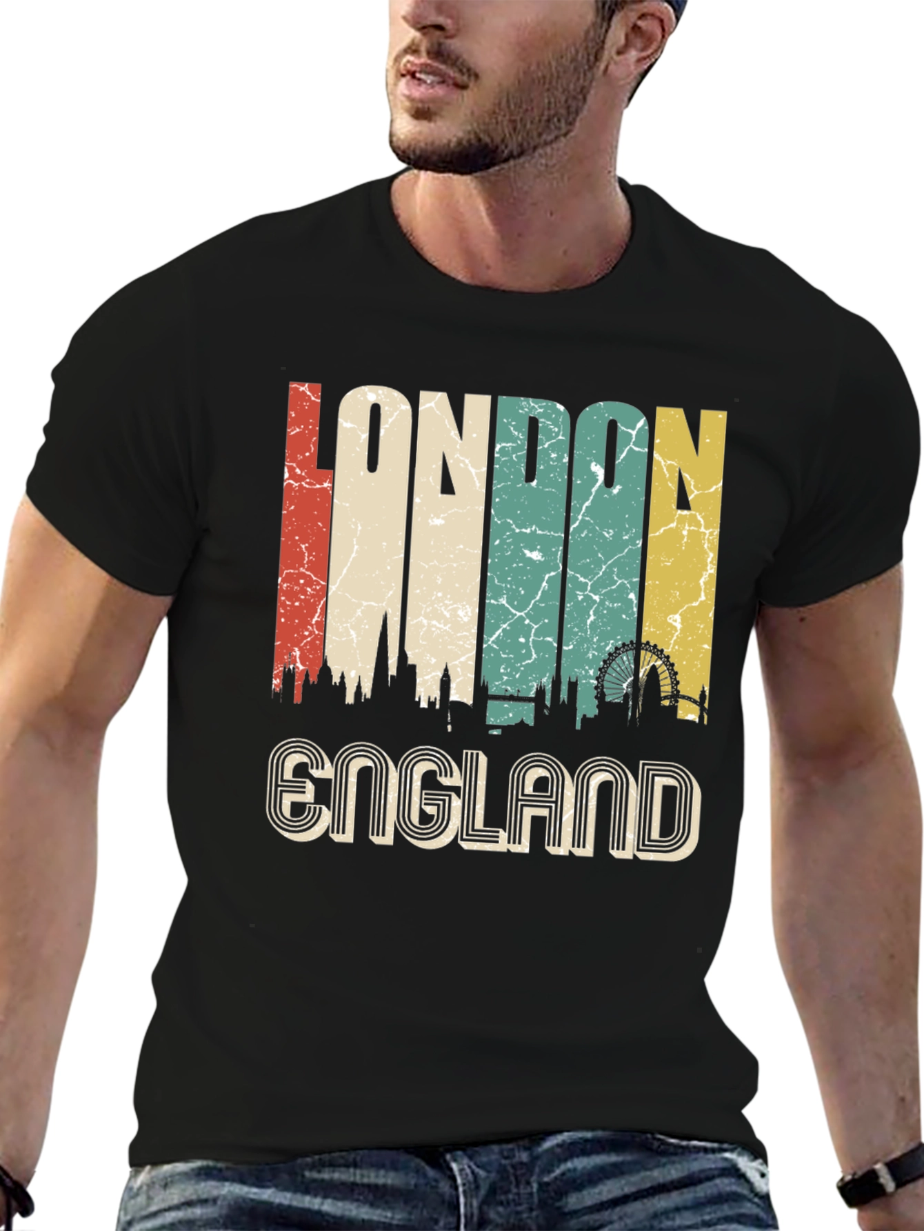 London England Retro T-Shirt