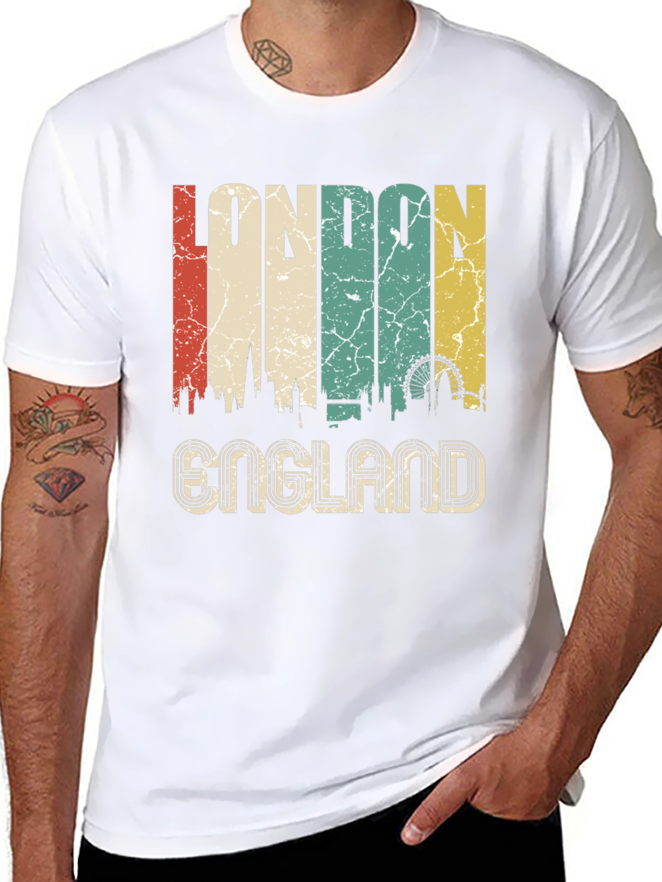 London England Retro T-Shirt