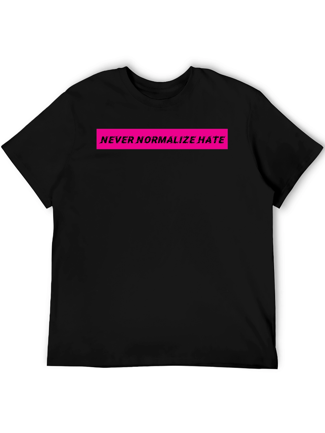 Never Normalize Hate Graphic Tee