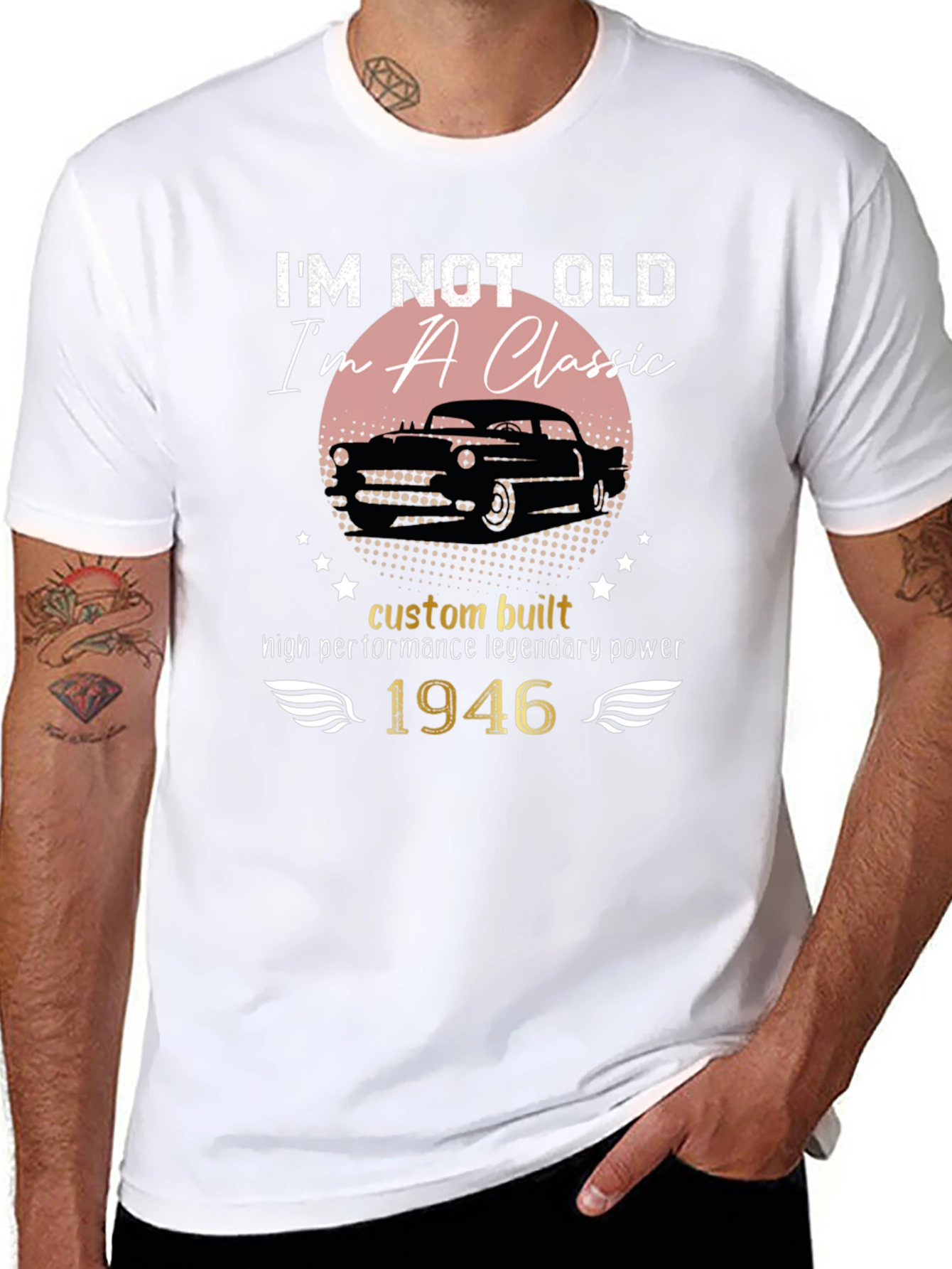 Im Not Old Im A Classic 1946 Car T-Shirt