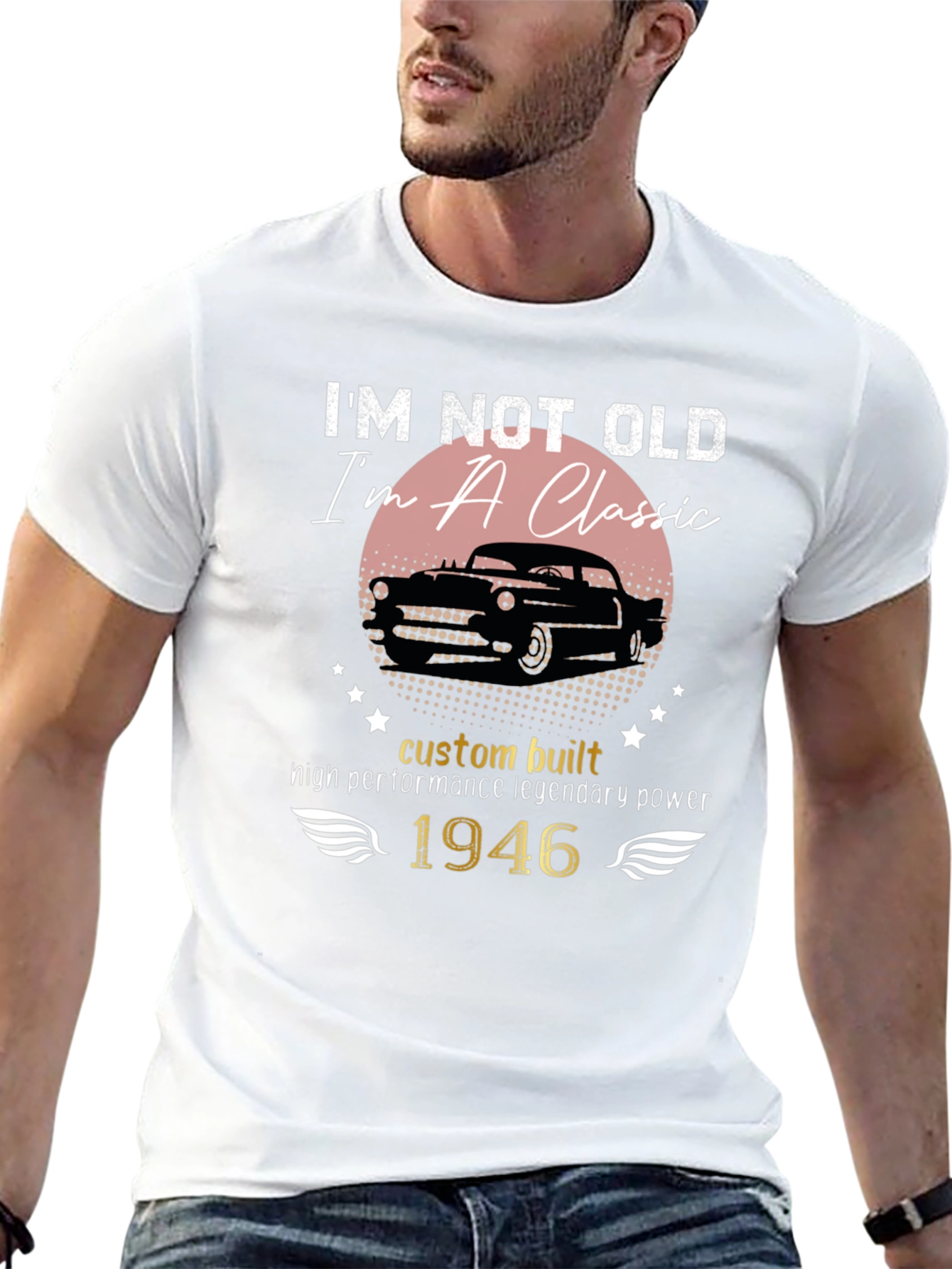 Im Not Old Im A Classic 1946 Car T-Shirt