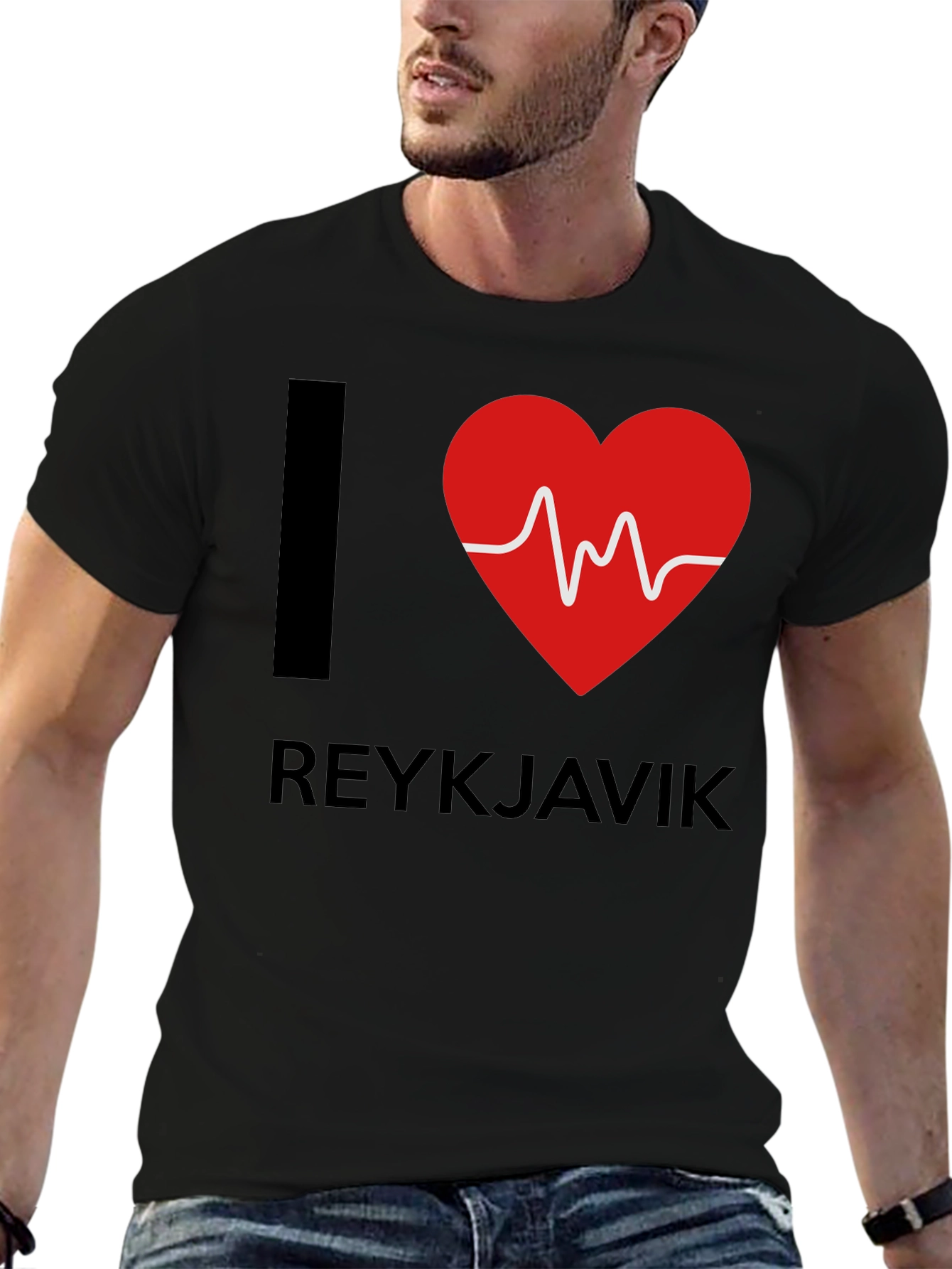 I Heart Reykjavik Graphic Tee