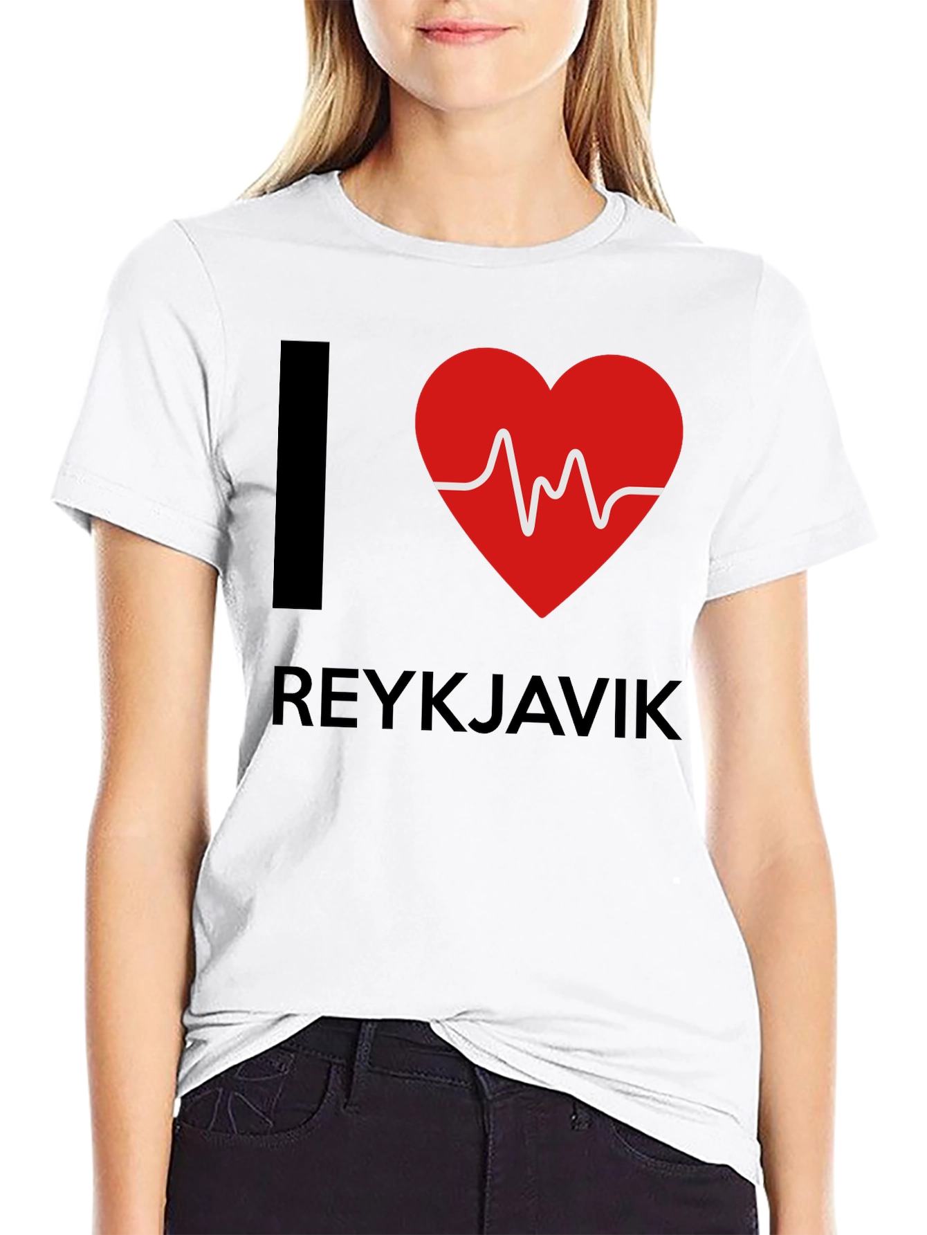 I Heart Reykjavik Graphic Tee