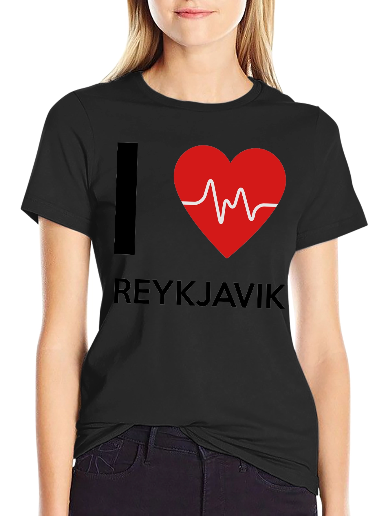 I Heart Reykjavik Graphic Tee