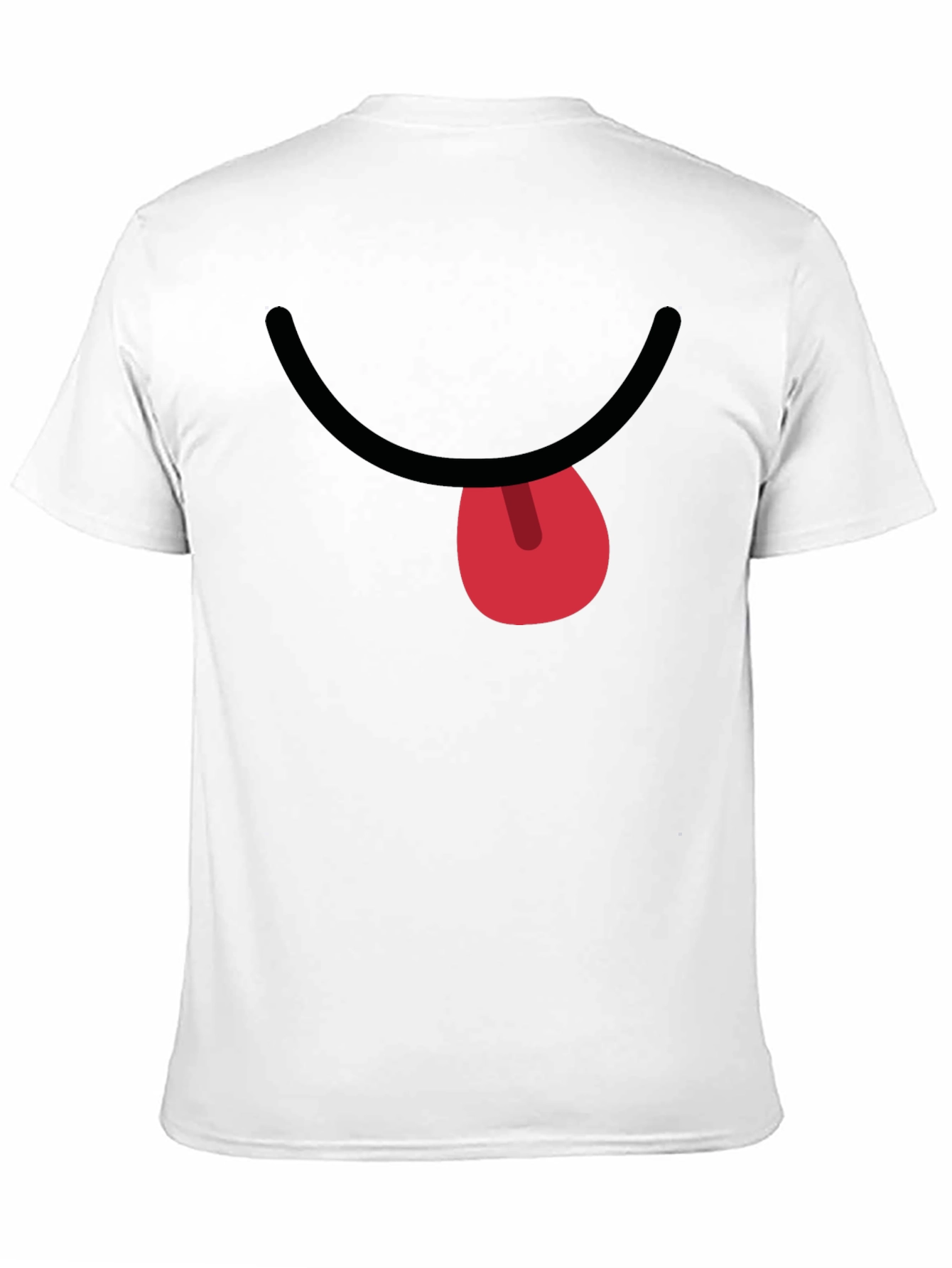 Funny Face Graphic T-Shirt - Black