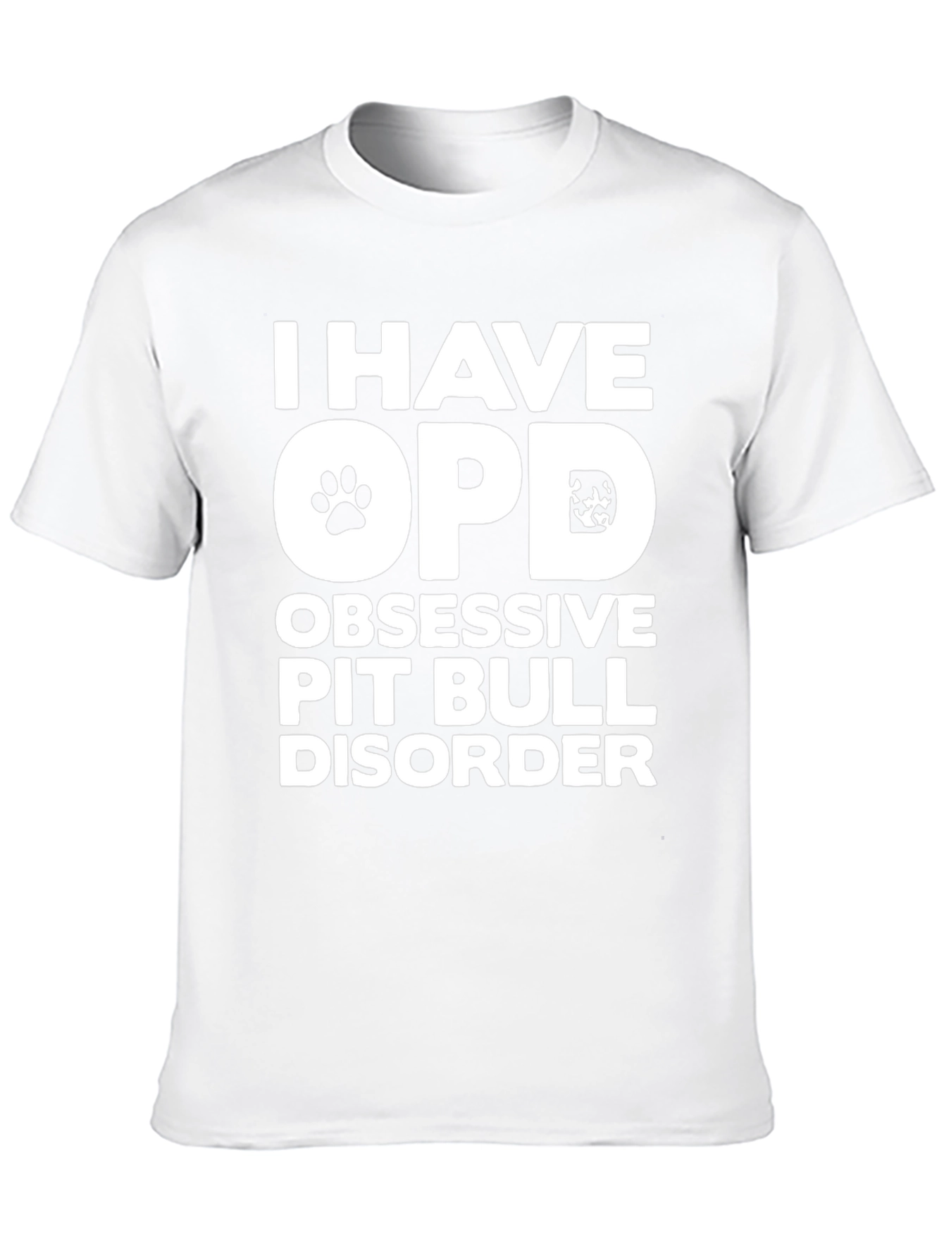Obsessive Pit Bull Disorder Graphic T-Shirt