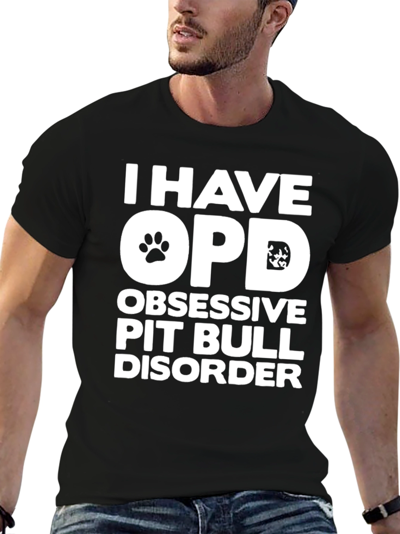 Obsessive Pit Bull Disorder Graphic T-Shirt