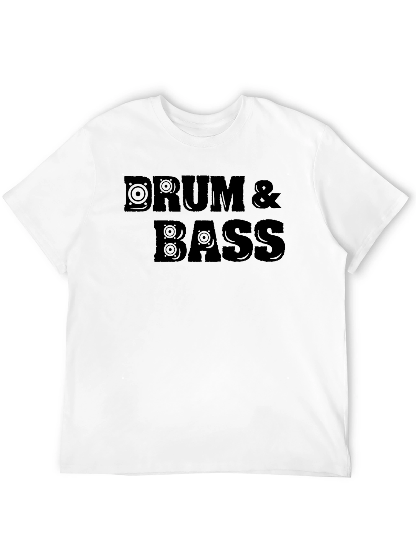 Drum & Bass Graphic Tee - Music Lovers T-Shirt