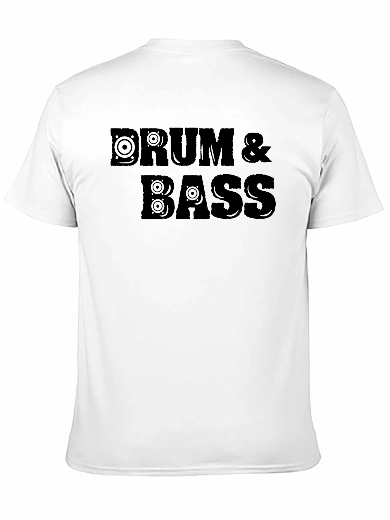 Drum & Bass Graphic Tee - Music Lovers T-Shirt