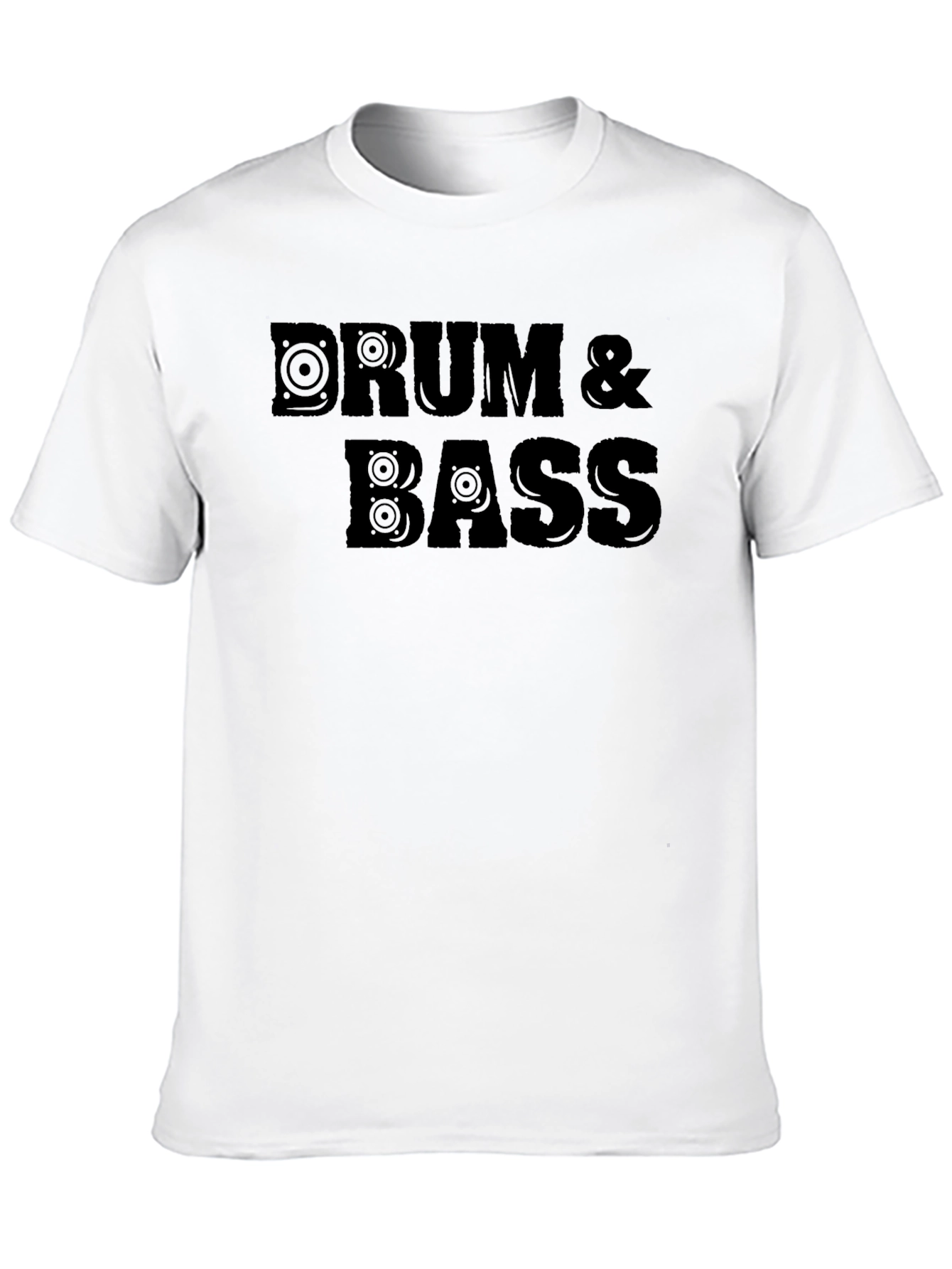 Drum & Bass Graphic Tee - Music Lovers T-Shirt