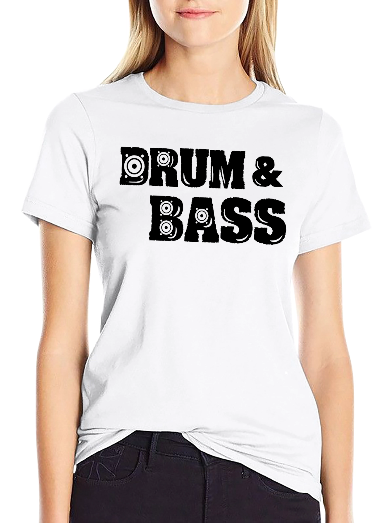 Drum & Bass Graphic Tee - Music Lovers T-Shirt