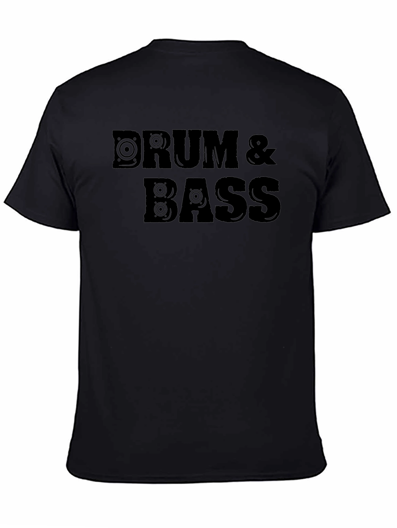 Drum & Bass Graphic Tee - Music Lovers T-Shirt