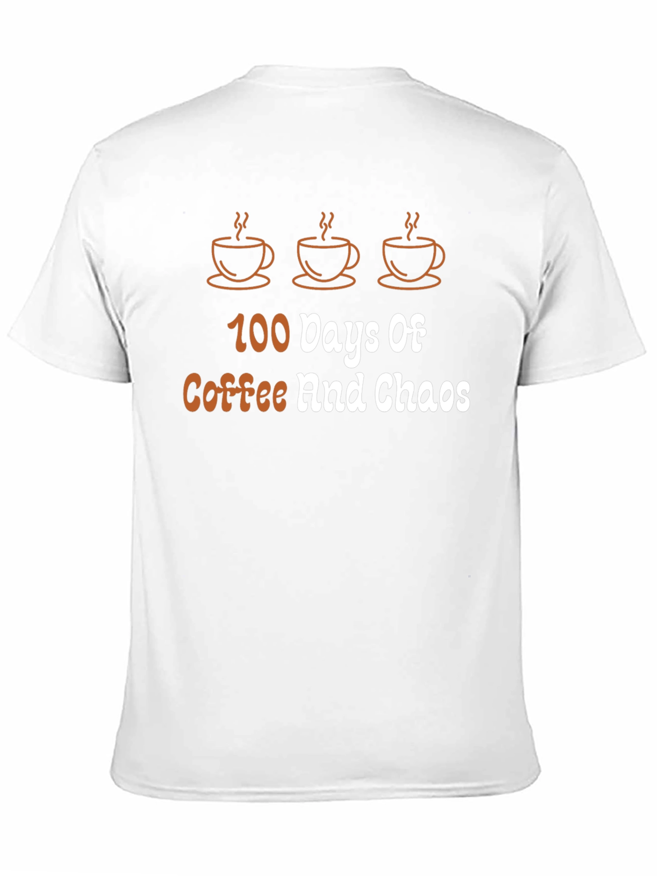 Coffee & Chaos Black T-Shirt
