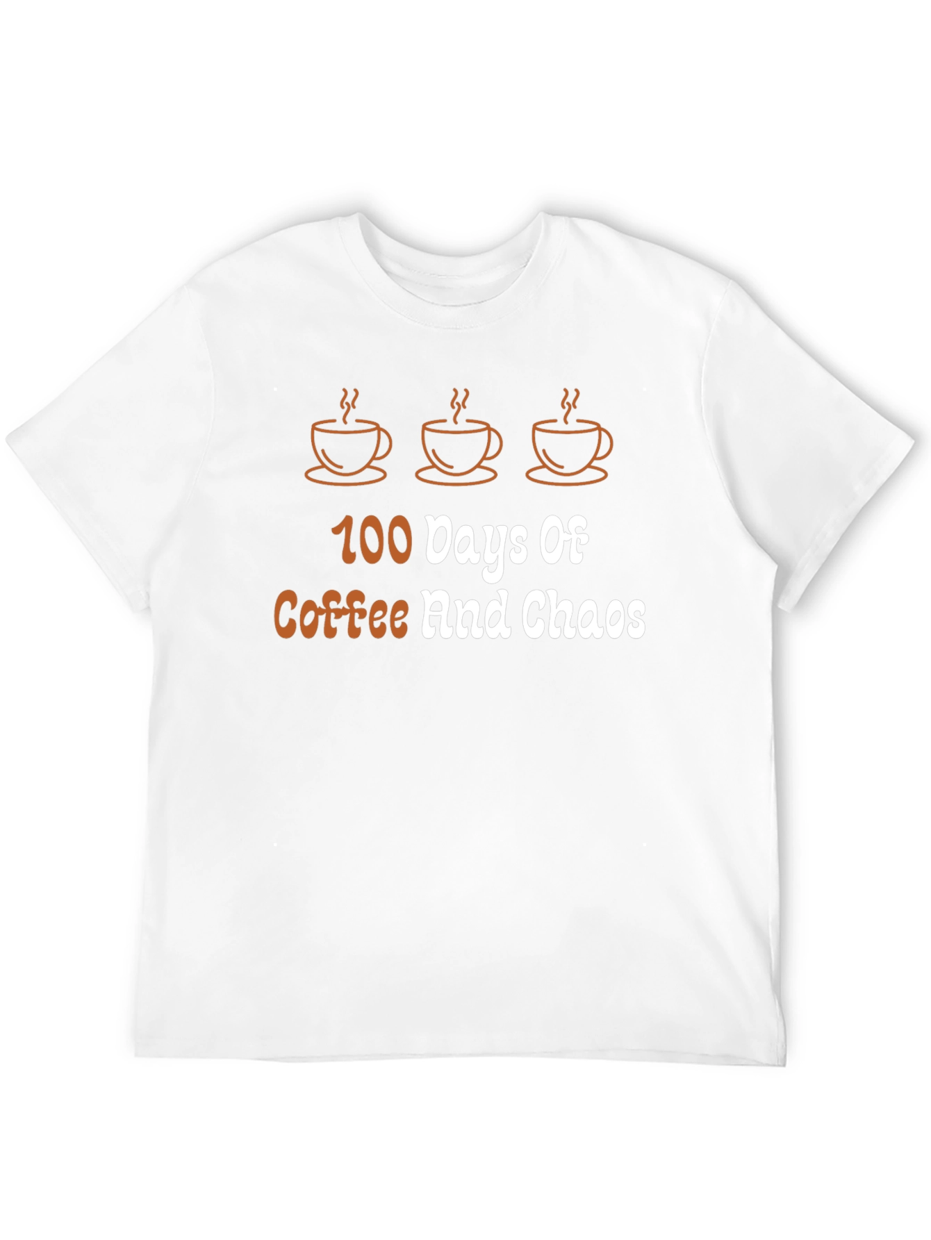Coffee & Chaos Black T-Shirt