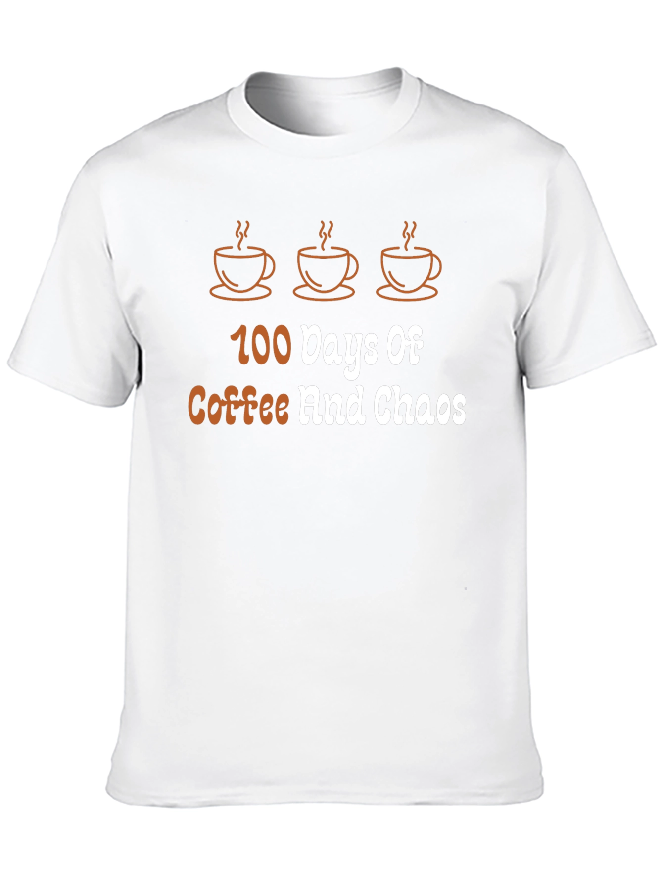 Coffee & Chaos Black T-Shirt
