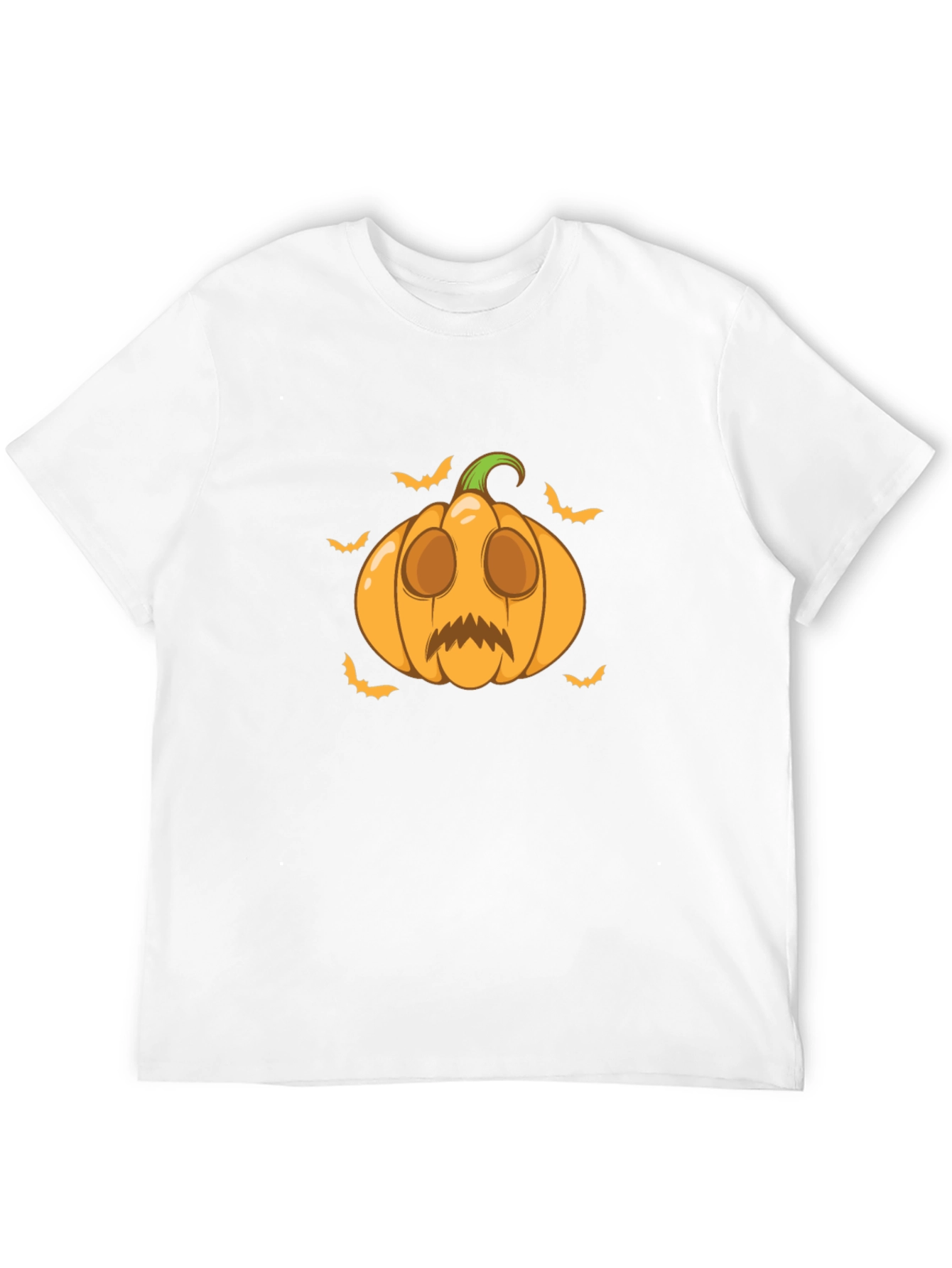 Halloween Pumpkin Graphic Tee - Spooky Season Shirt